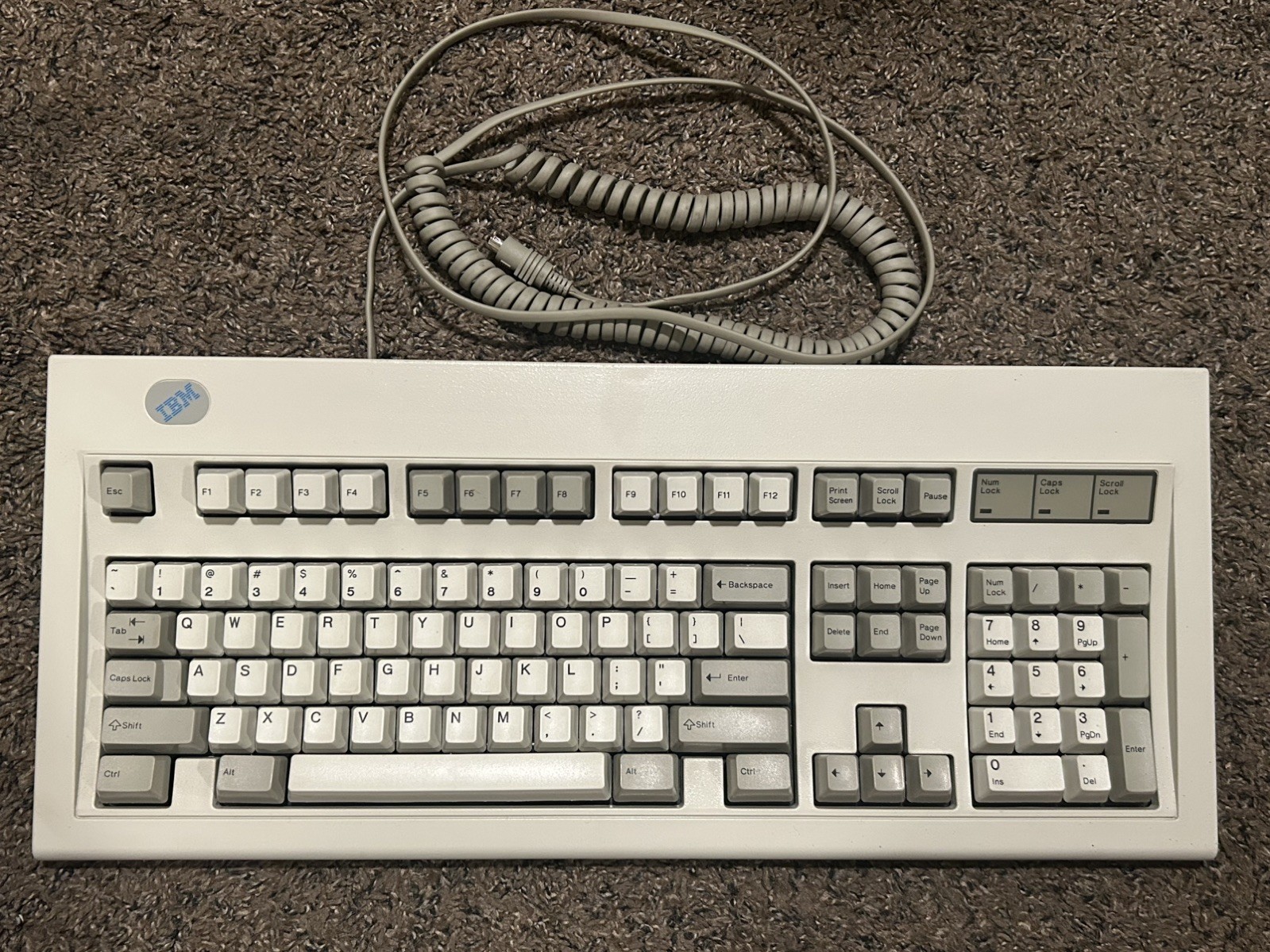 IBM Lexmark Model M Keyboard 1995 *Used* #82G2383 