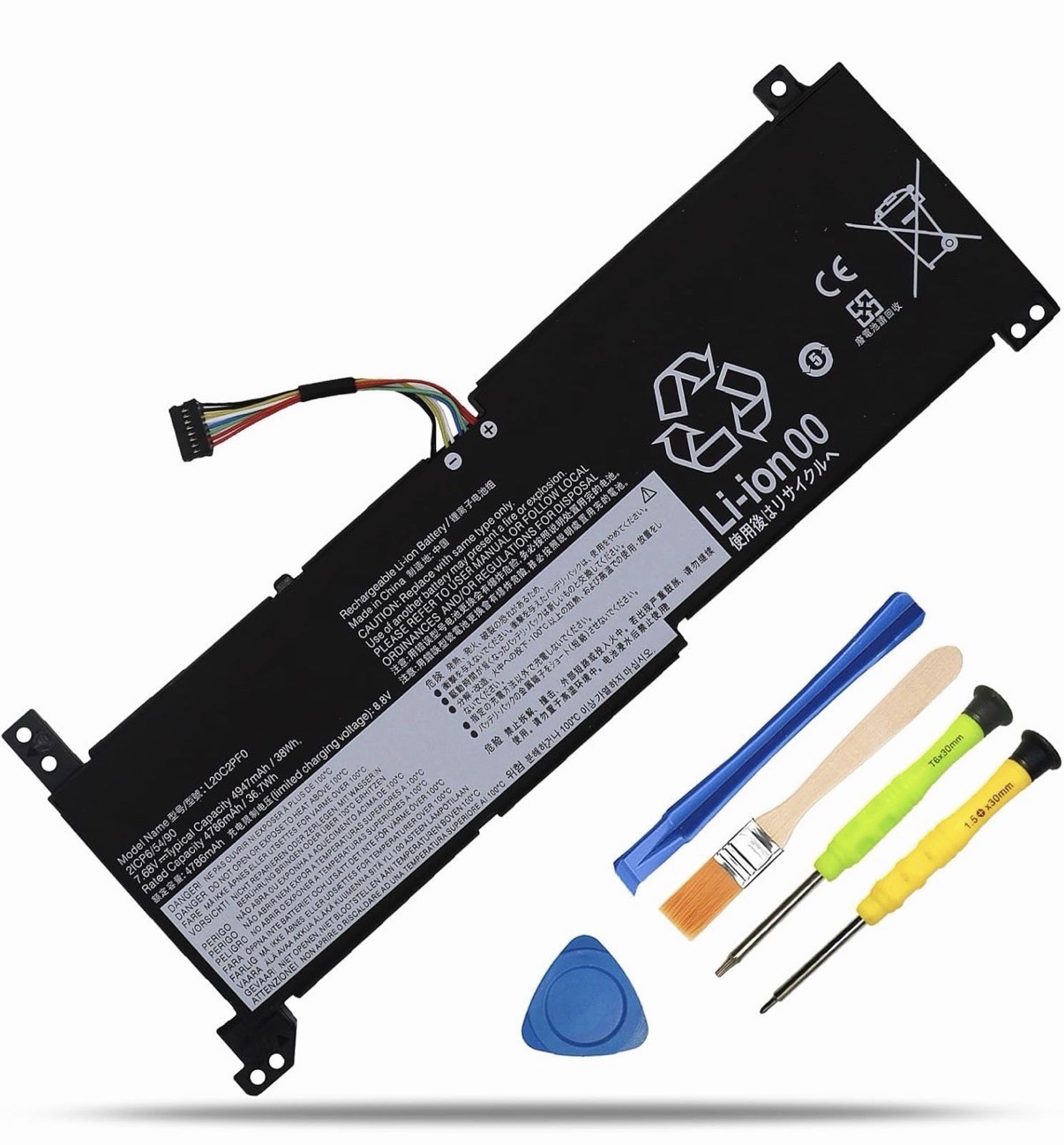 L20C2PF0 L20M2PF0 Battery Replacement for Lenovo IdeaPad 3-14ADA6 3-14ALC6