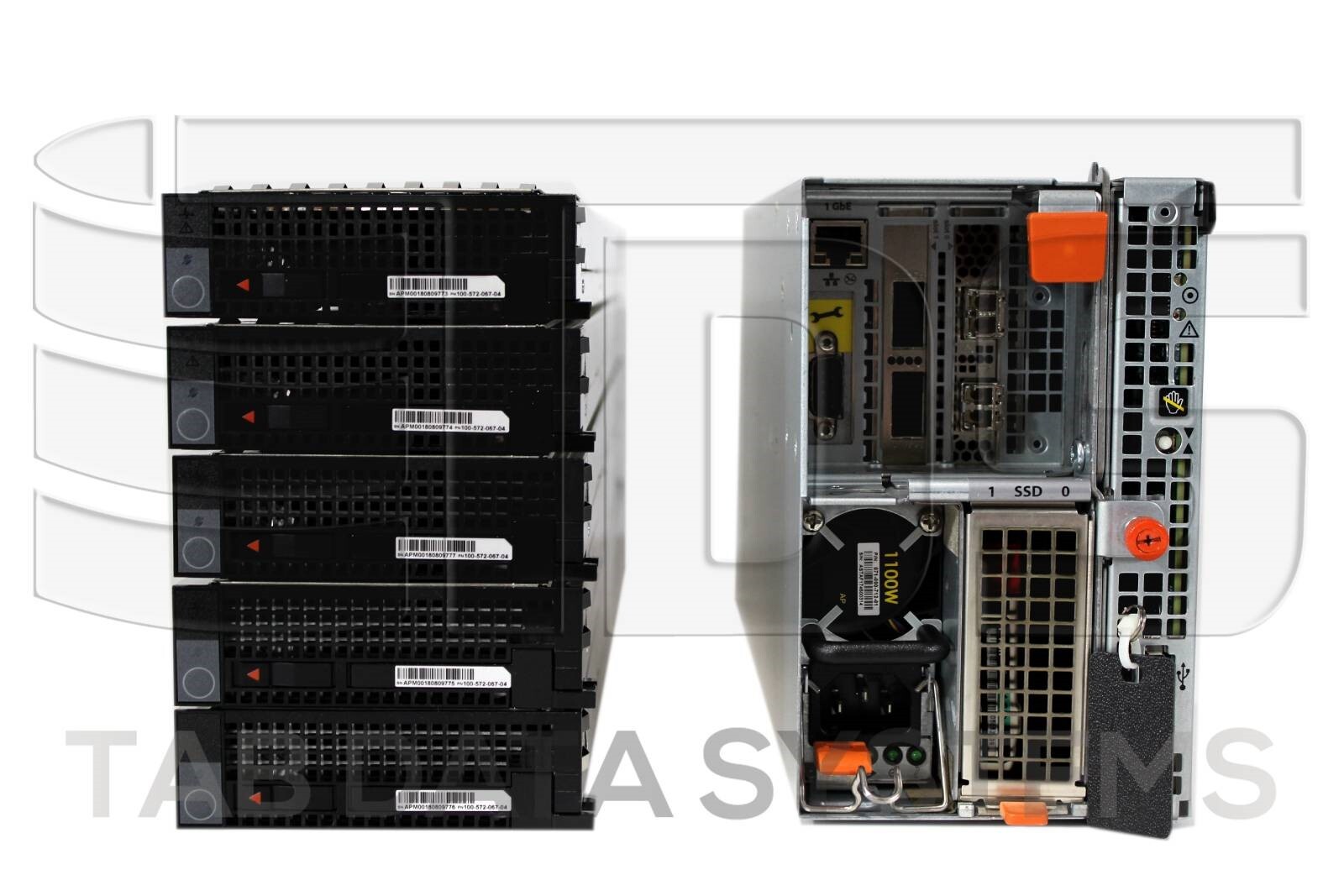 EMC Isilon H500 IH500-E-8T-1.6T Encrypted Node 15x 8TB SED HDD, 1x 1.6TB SED SSD