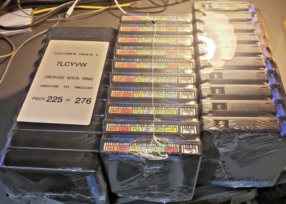 Box of 30x IBM 05H4434 High Performance 3590 Cartridge J TAPE