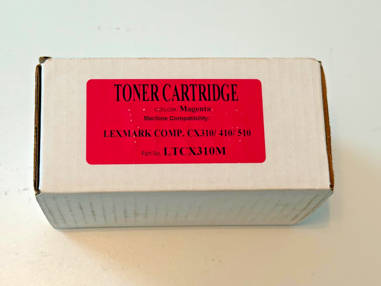 Compatible Lexmark CX310 CX410 CX510 Magenta Toner Cartridge LTCX310M New