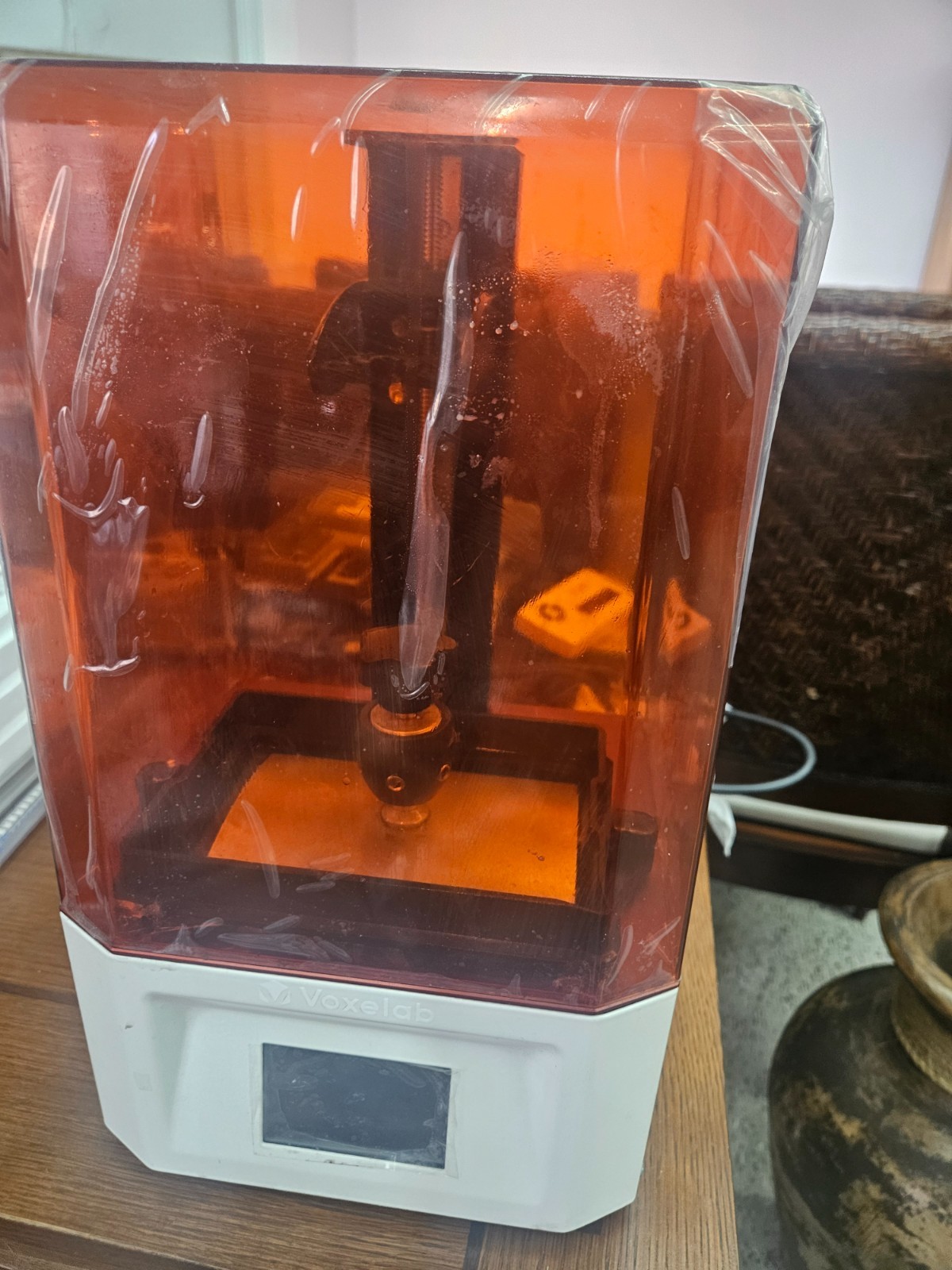 Voxelab Proxima 6.0 Resin 3D Printer LCD UV Photopolymer Printer – Powers On