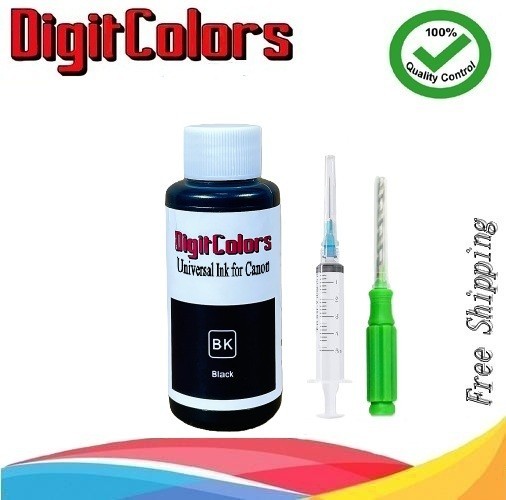 Black 60ml Premium Ink Refill Kit for Canon PG-275 PG-275XL TS3520 TS3522 TR4720