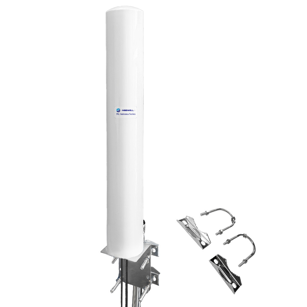 Cellular 5G 4G LTE Antenna Tower MIMO 2X2 700-6000 MHz Omnidirection WIFI WIMAX