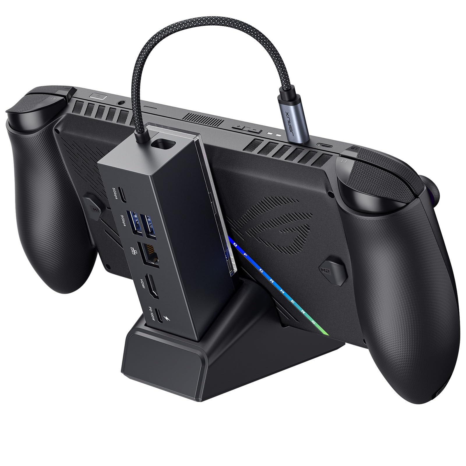 JSAUX Docking Station for ROG Xbox Ally X (2025)/ROG X/ROG Black