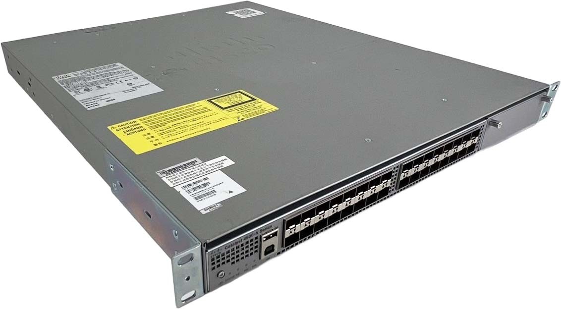 Cisco Catalyst WS-C4500X-32SFP+ V02 32-Port Rack Mountable (CI)