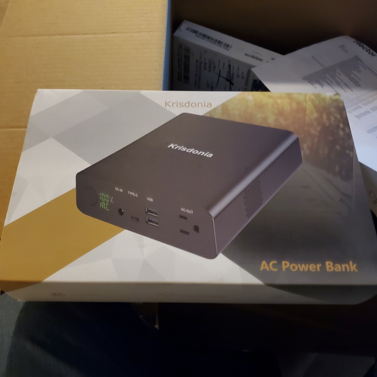 Krisdonia 27000mAh Power Bank Model: NJF-3X 