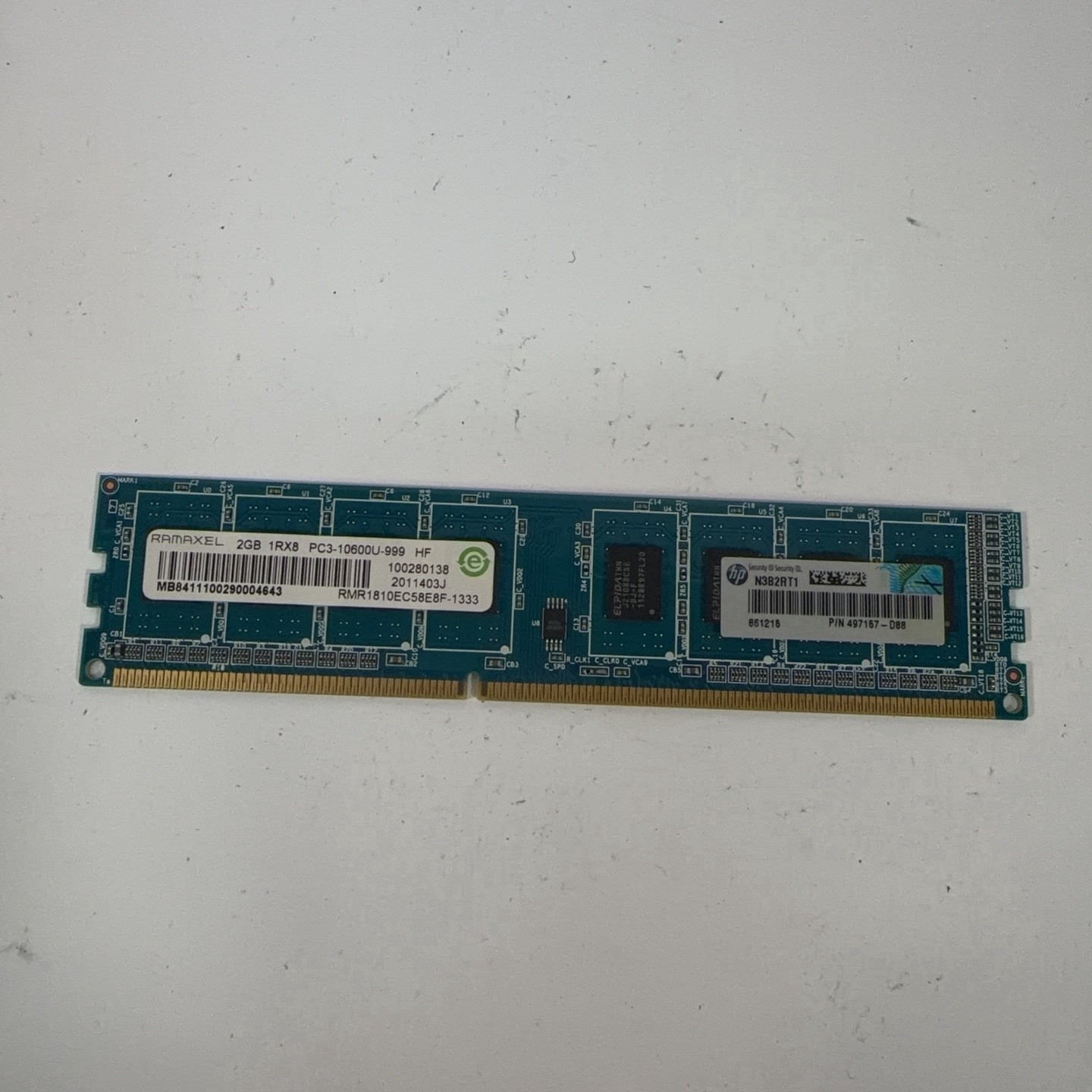 Ramaxel 2GB DDR3-1333 PC3-10600U Desktop RAM Memory DIMM 497157-D88 Module