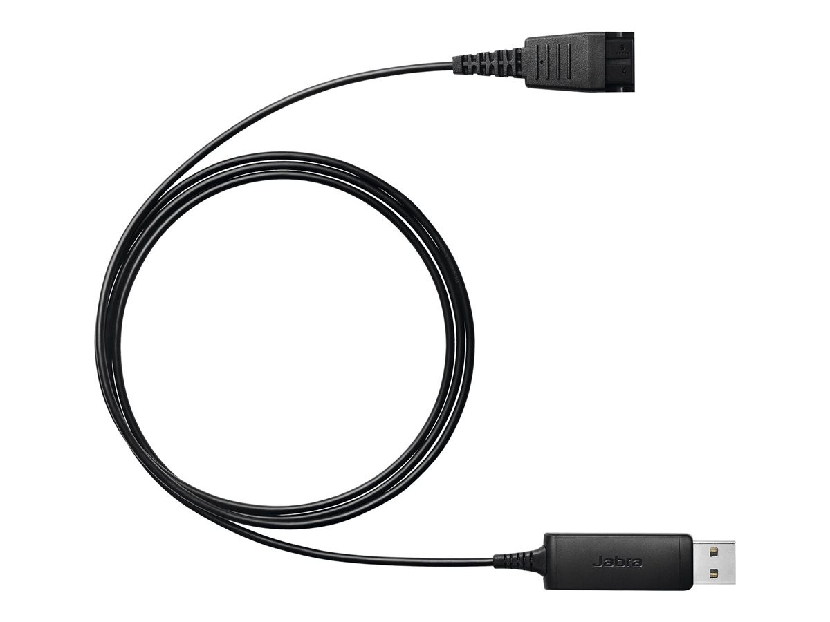 Jabra Link 230 QD Adapter -> USB Digital/Data Adapter 1.2m USB 230-09