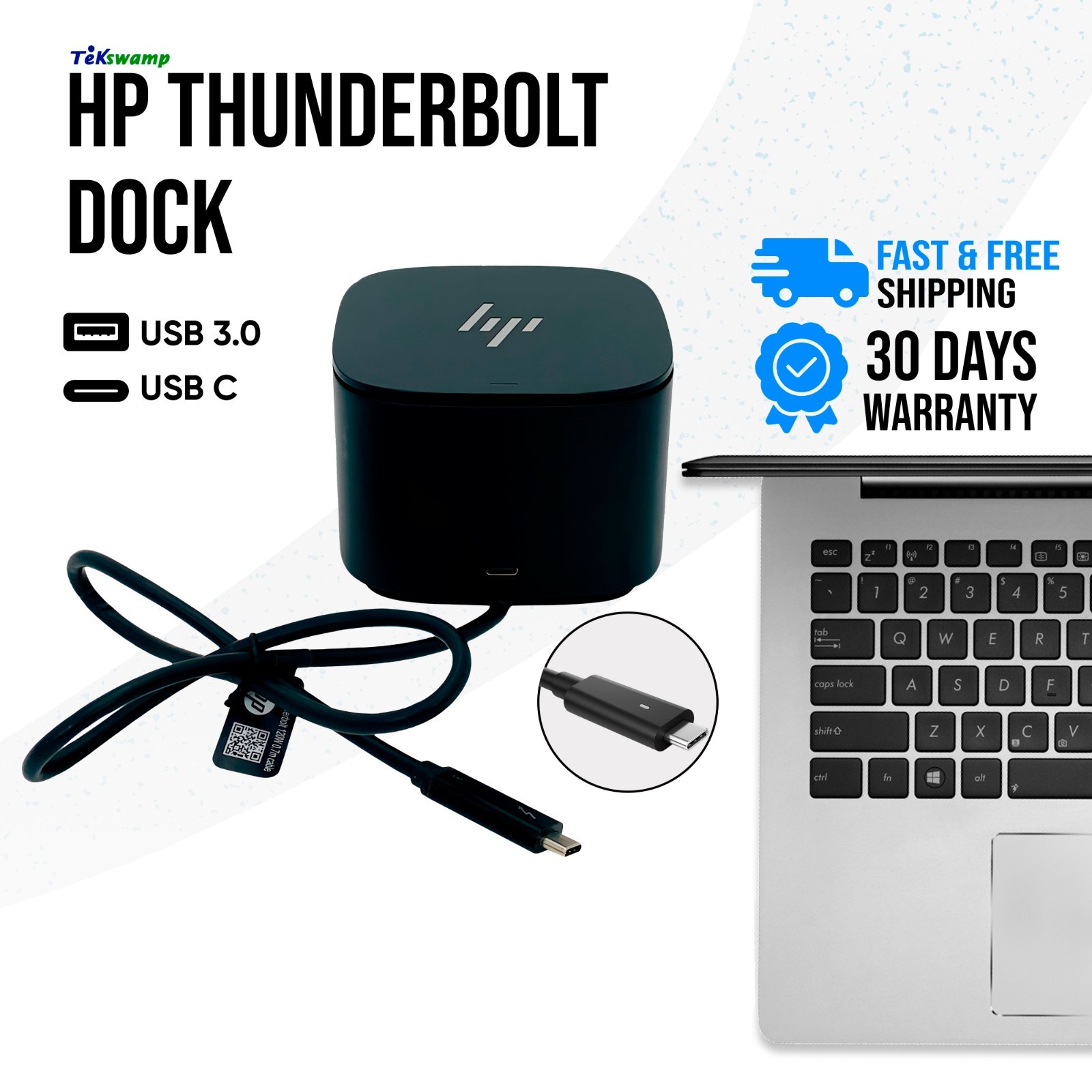 HP Thunderbolt Dock 120W G4 HSN-IX03 Docking Station 4J0A2AA#ABA Type-C