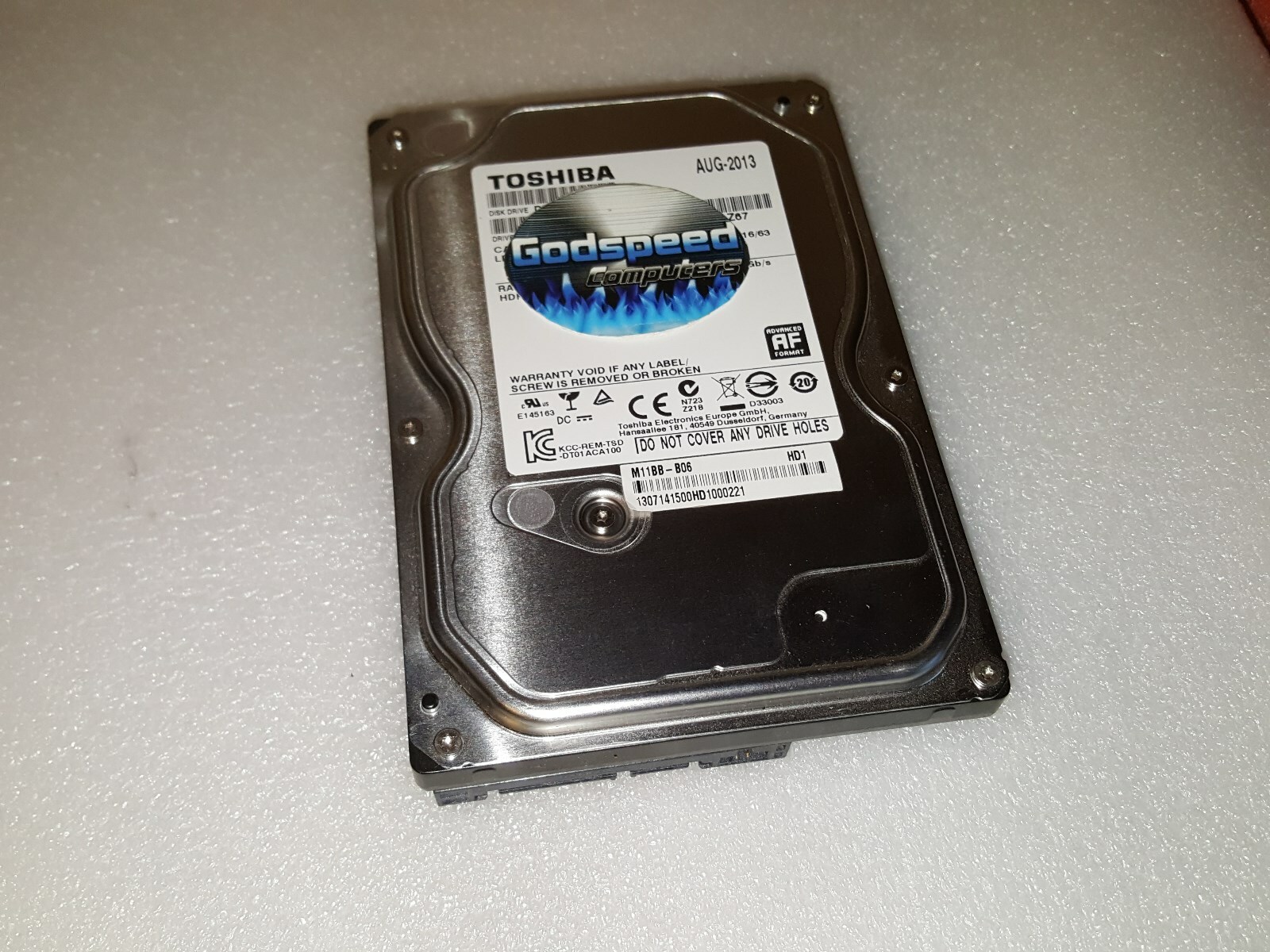 HP Pavilion p6627c - 1TB Internal Hard Drive - Windows 7 Ultimate 64-Bit