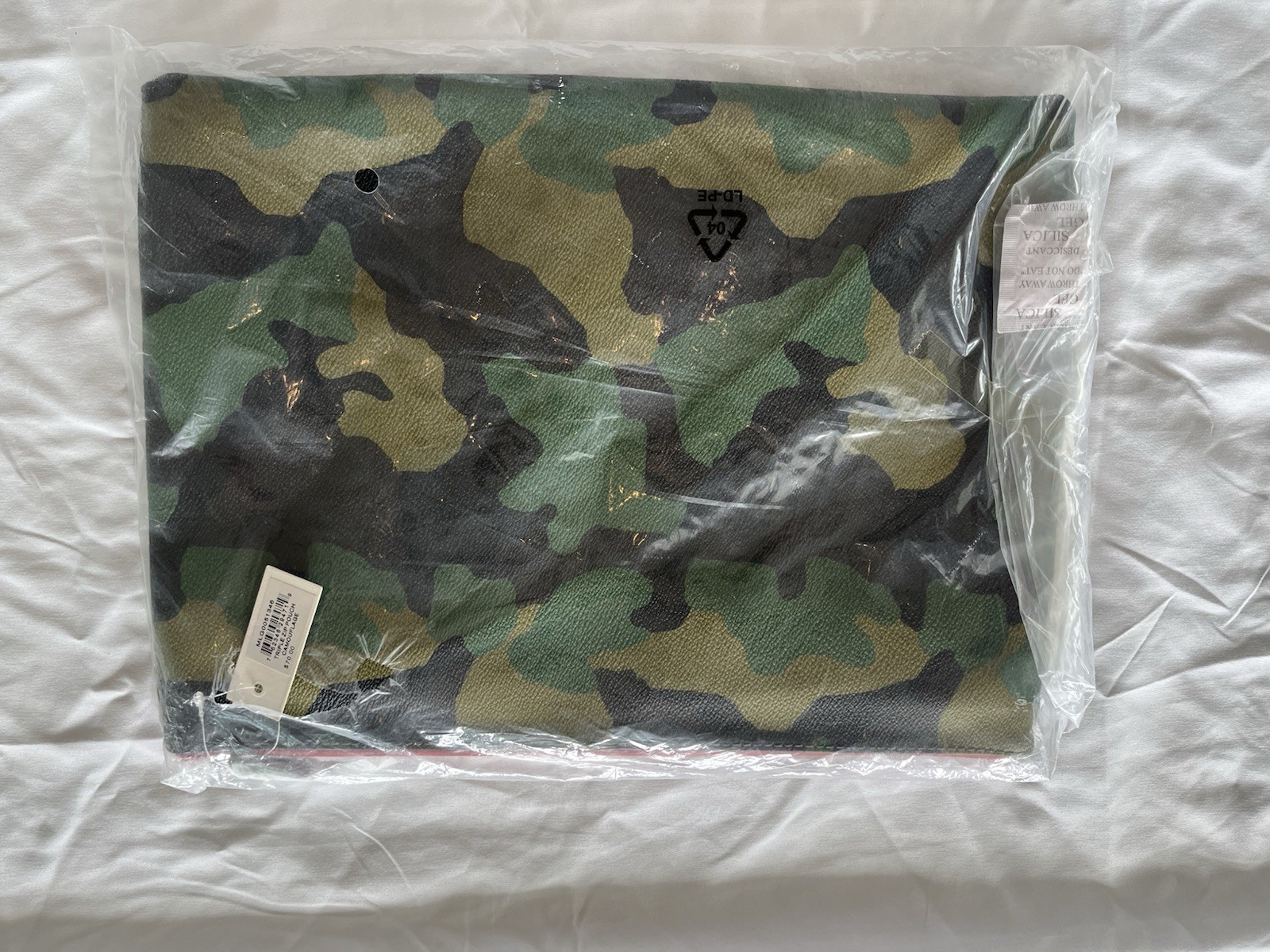 Fossil Camouflage Laptop Sleeve 2014ish New In Packaging