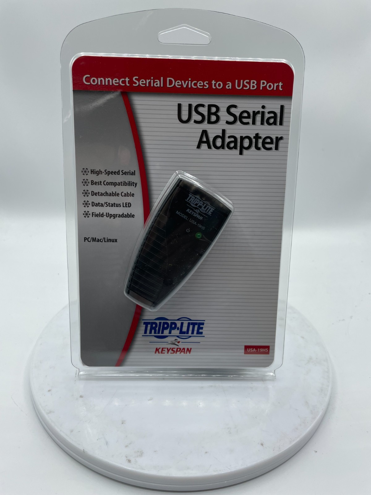 Tripp Lite Keyspan High-Speed USB to Serial Adapter, PC & Mac (USA-19HS)