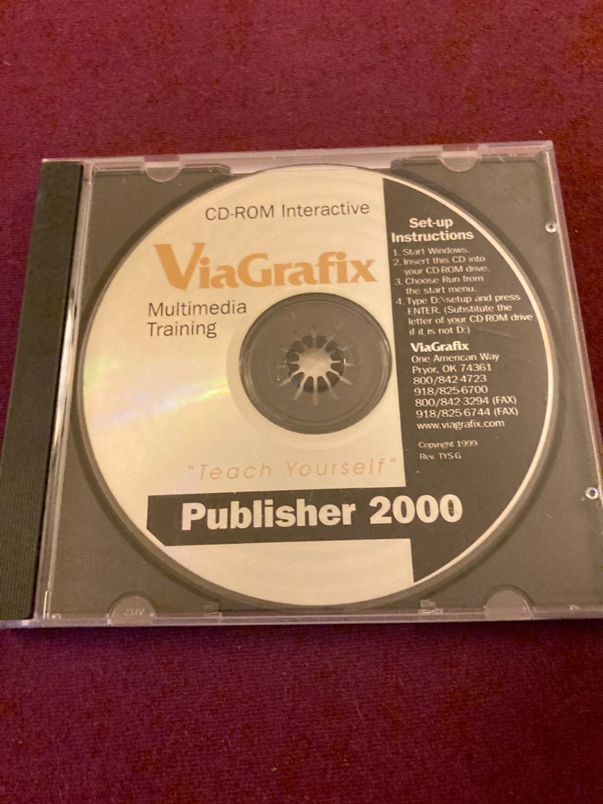 ViaGrafix Teach Yourself Publisher 2000 [CD-ROM]