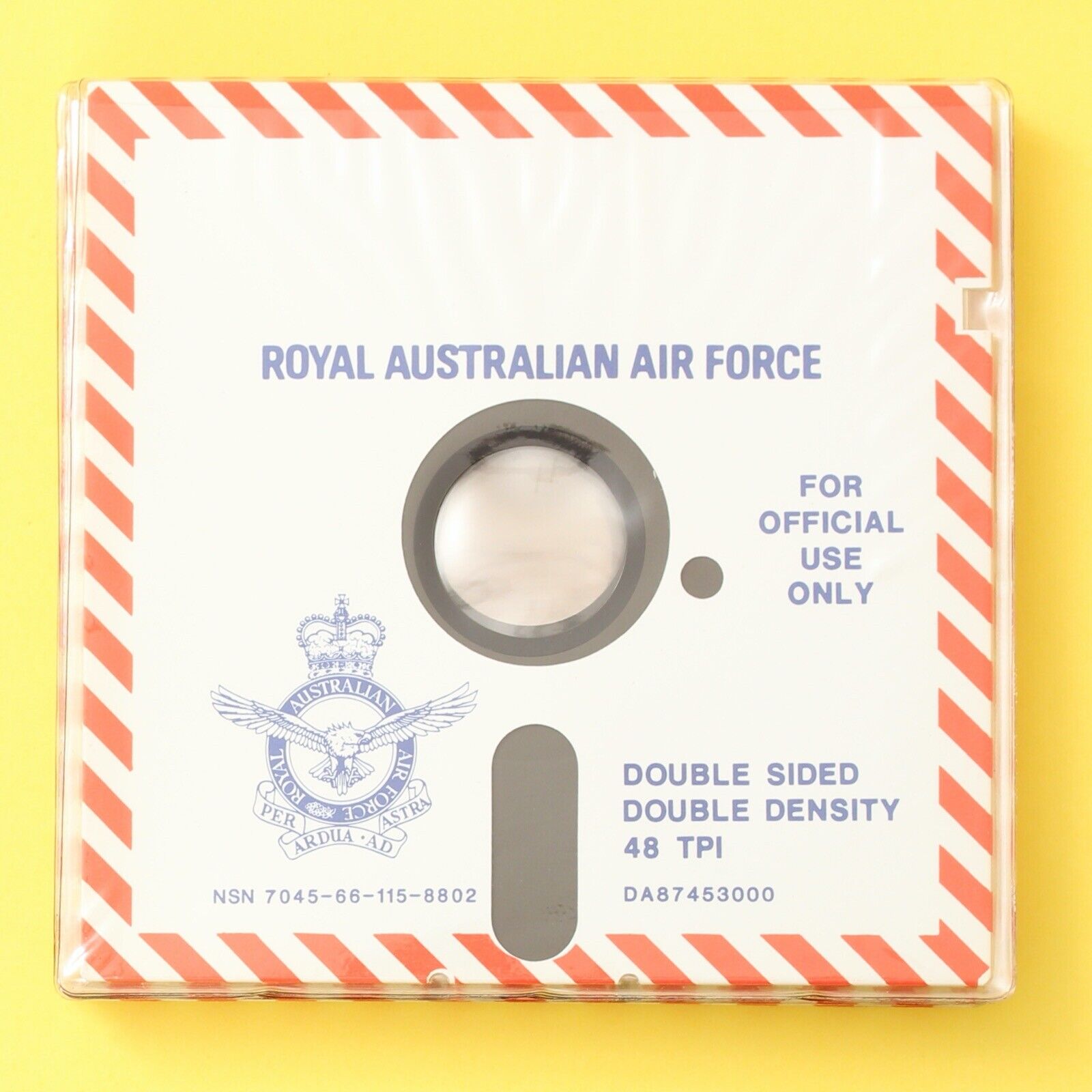 Lot of 10 Vintage Royal Australian Air Force 5.25” 5 1/4” Floppy Disks *RARE*