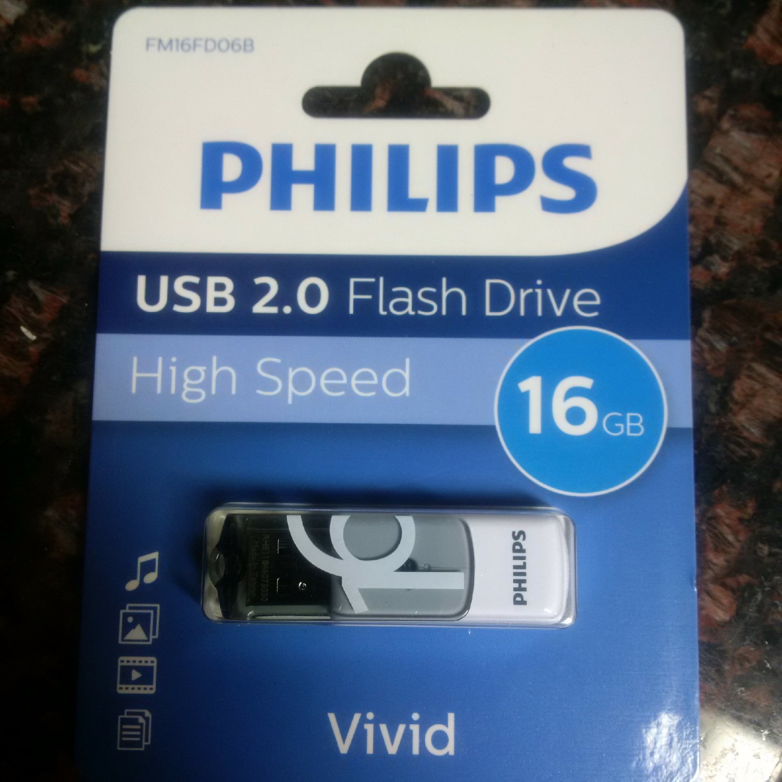 philips usb 2.0 flash drive vivid 16gb