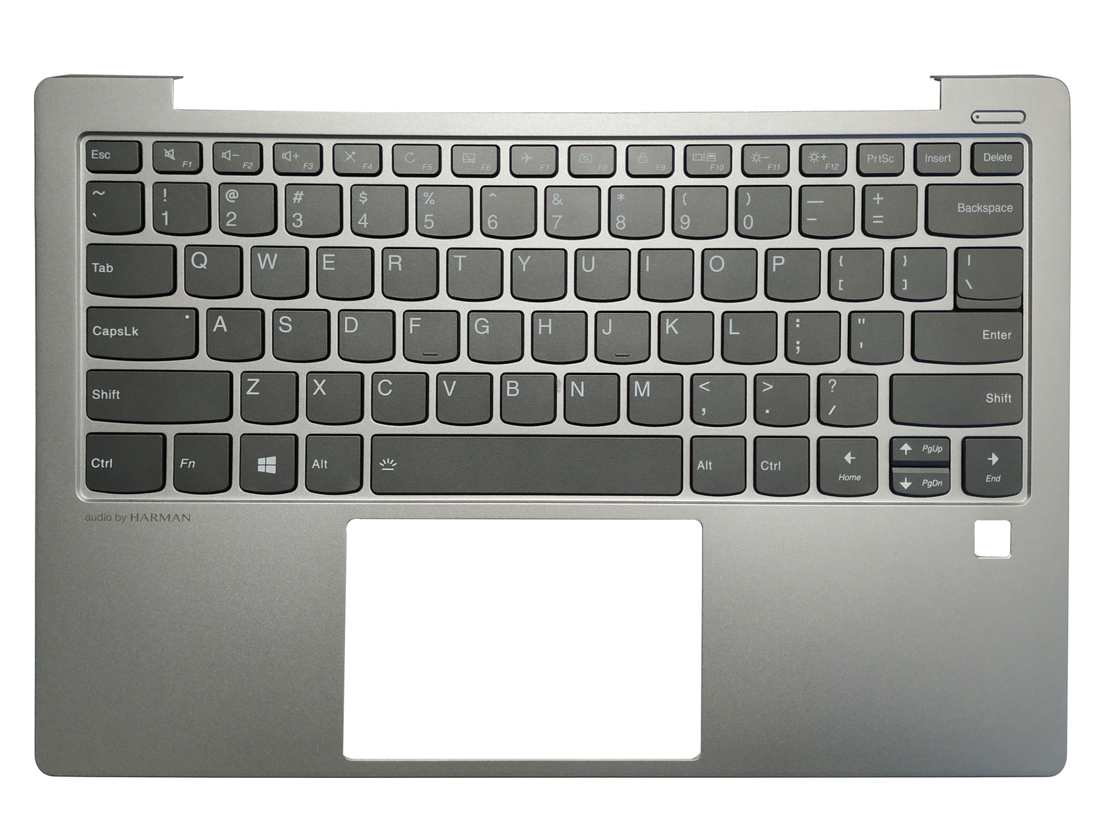 Keyboard US New FOR Lenovo IdeaPad S530-13IML S530-13IWL Palmrest Cover Silver