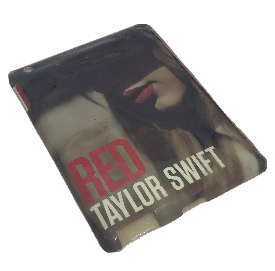 Taylor Swift RED iPad Case Photo Protection Cover with Lense Cleaners NEW