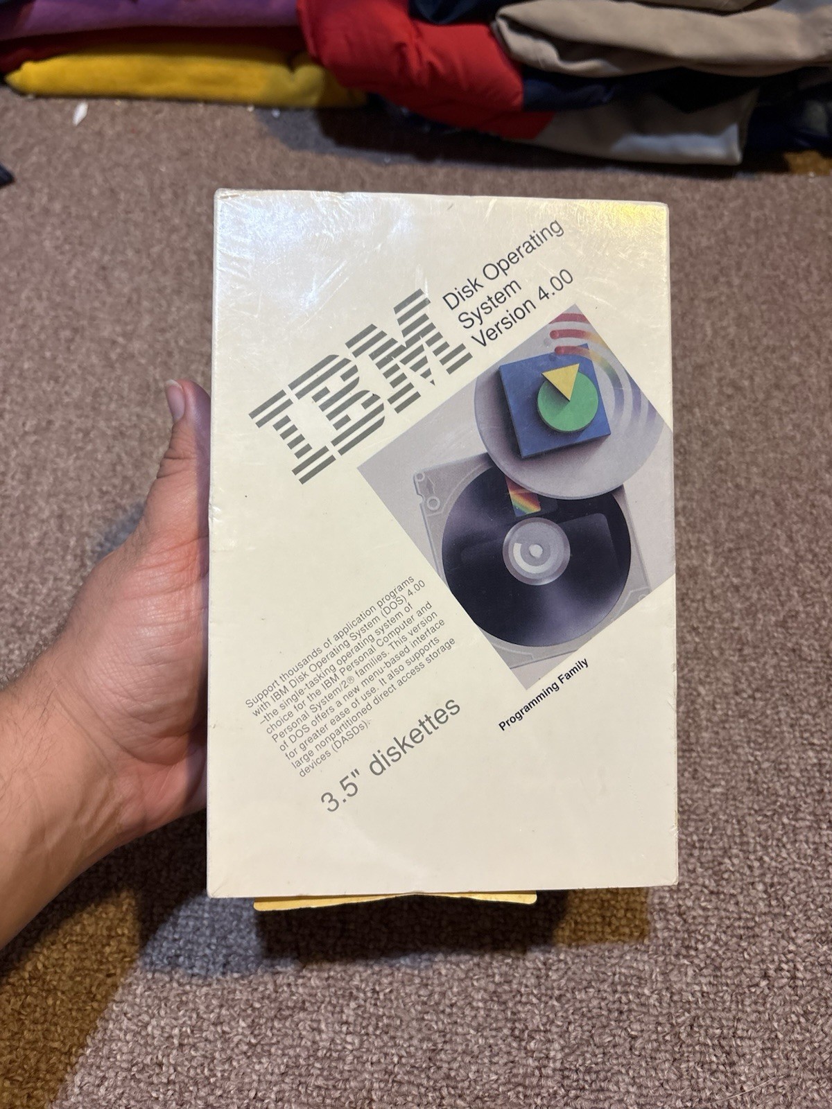 VTG 1988 IBM Disk Operating System Version 4.00 - 3.5" Diskettes - Sealed