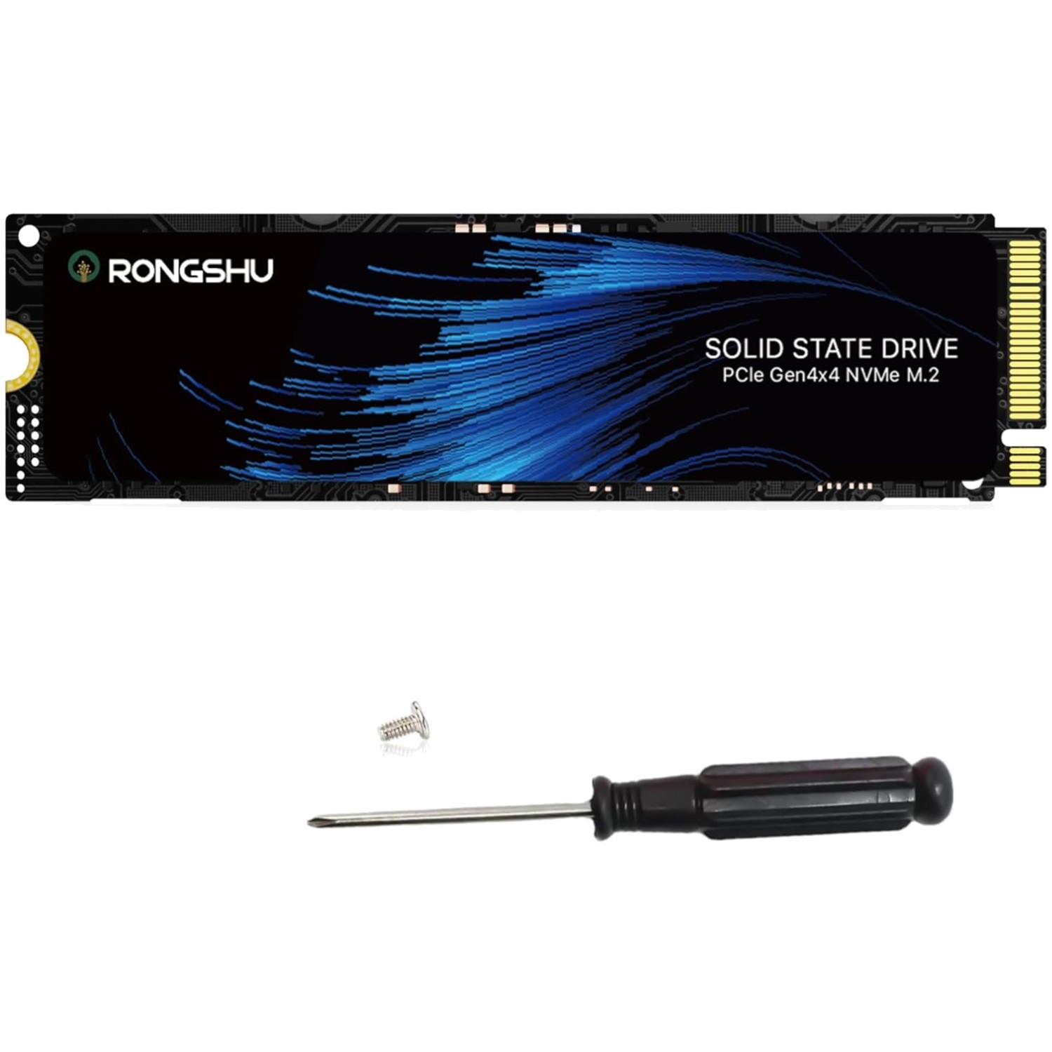 Ultra-Fast 1TB NVMe M.2 PCIe4.0 SSD, 4600 MB/s Seq. Speed