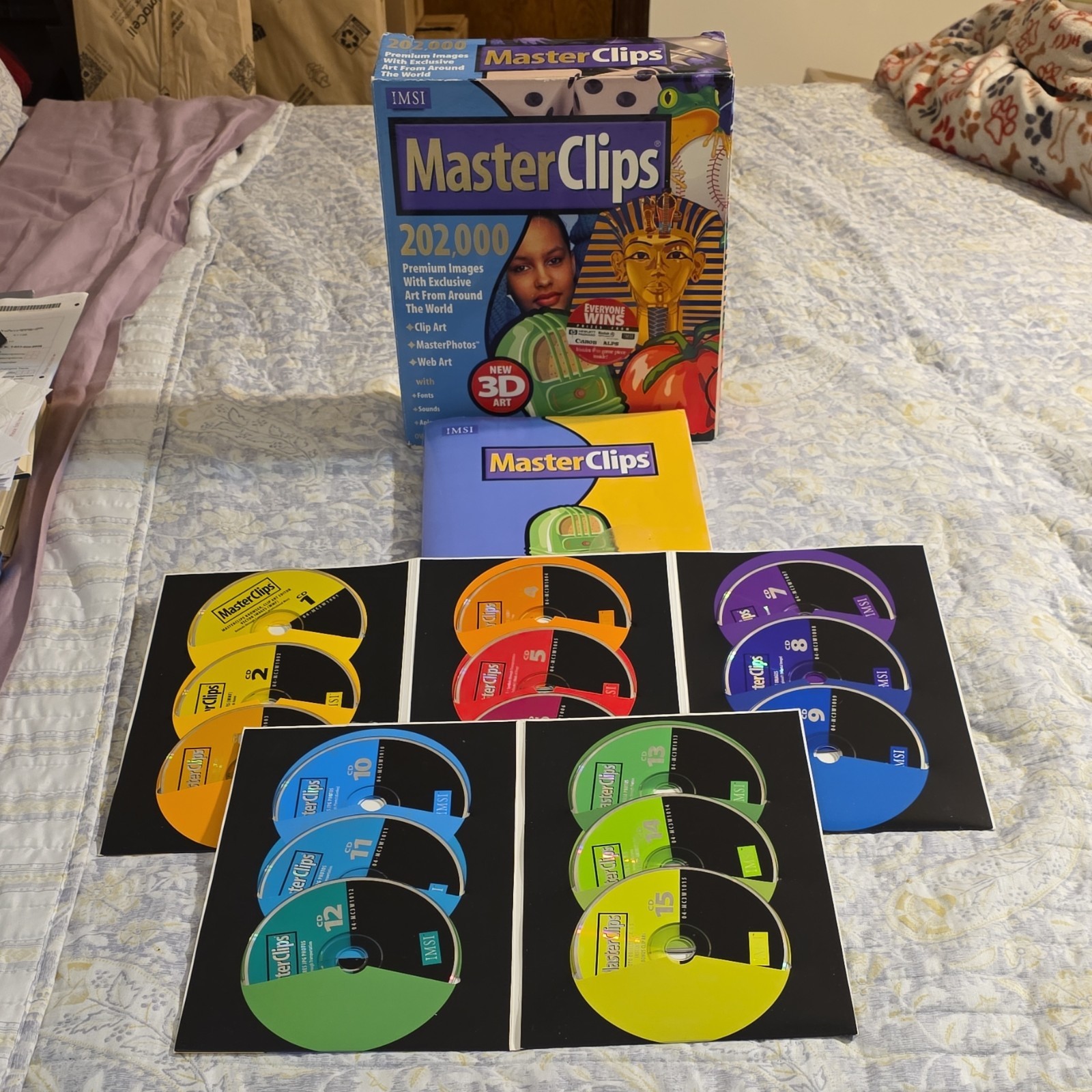 IMSI MasterClips 202,000 Premium Clip Art Collection CD for Windows