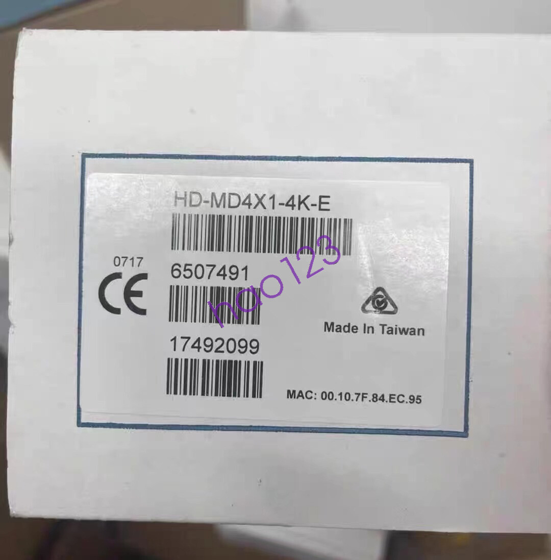 Brand New HD-MD4X1-4K-E Crestron Switcher Expedited Express DHL/FedEx