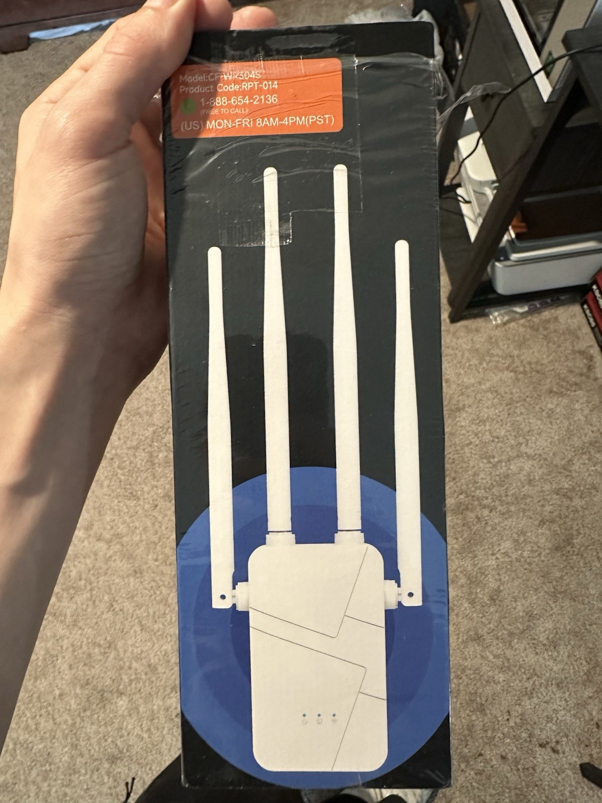 Long Range WiFi Extender and Repeater 300Mbps Dual Band