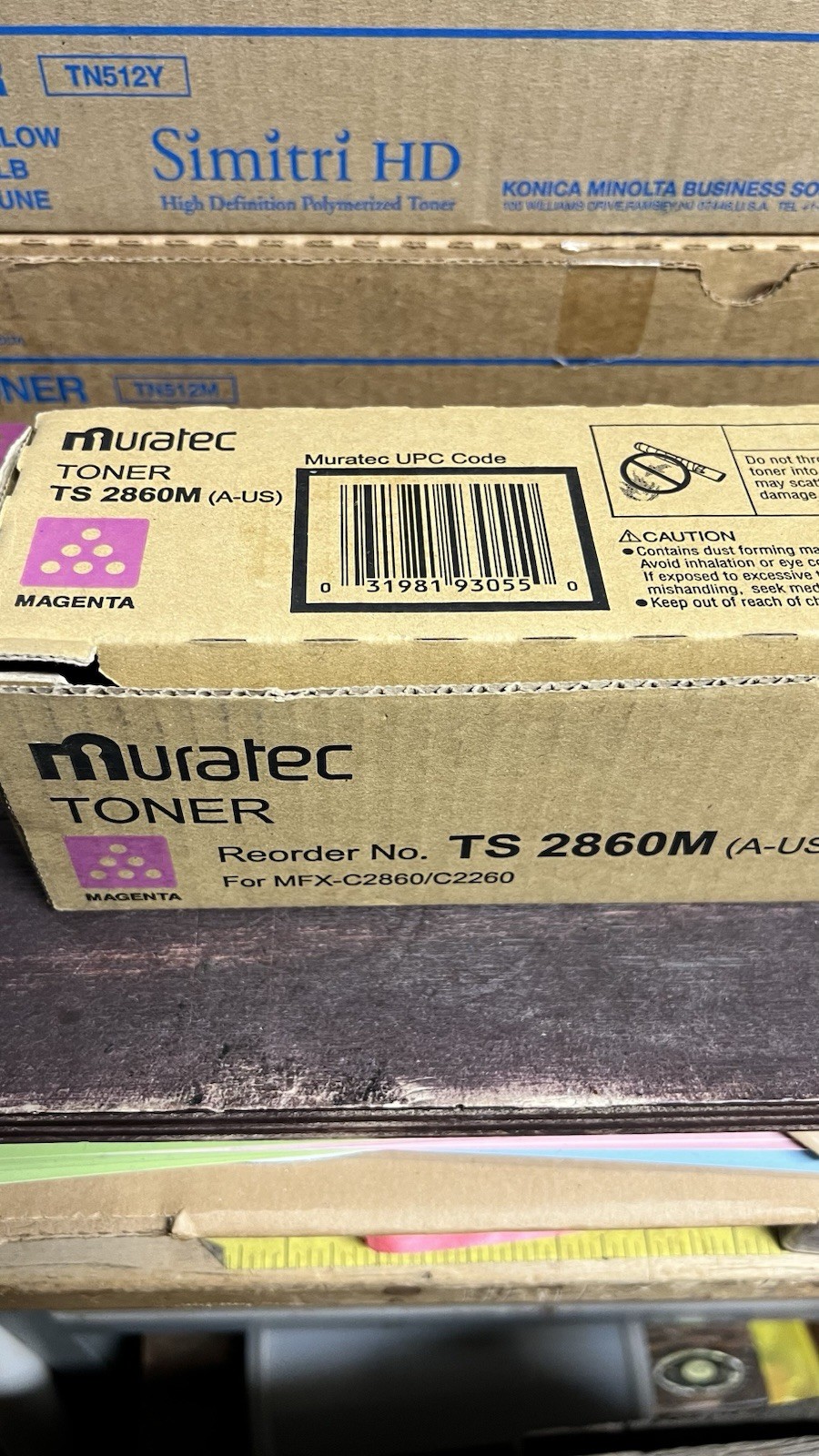 Muratec TS2860M Toner Magenta for Muratec Open Box