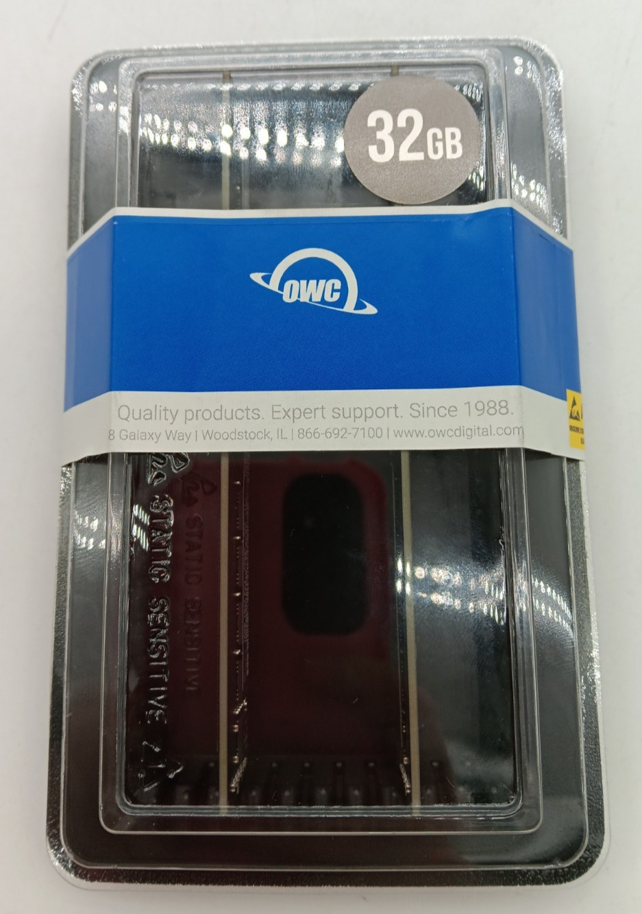 OWC | 32GB Kit (2x16GB) | DDR4 | 2666MHz | ECC RDIMM | 288-Pin Server Memory