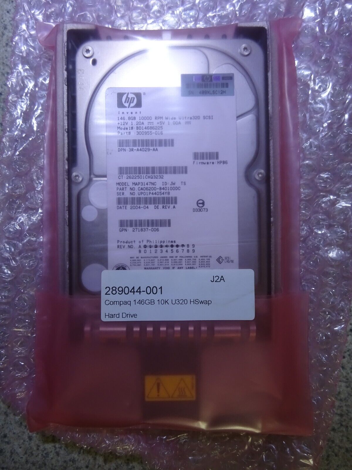 HP 146GB 3.5\