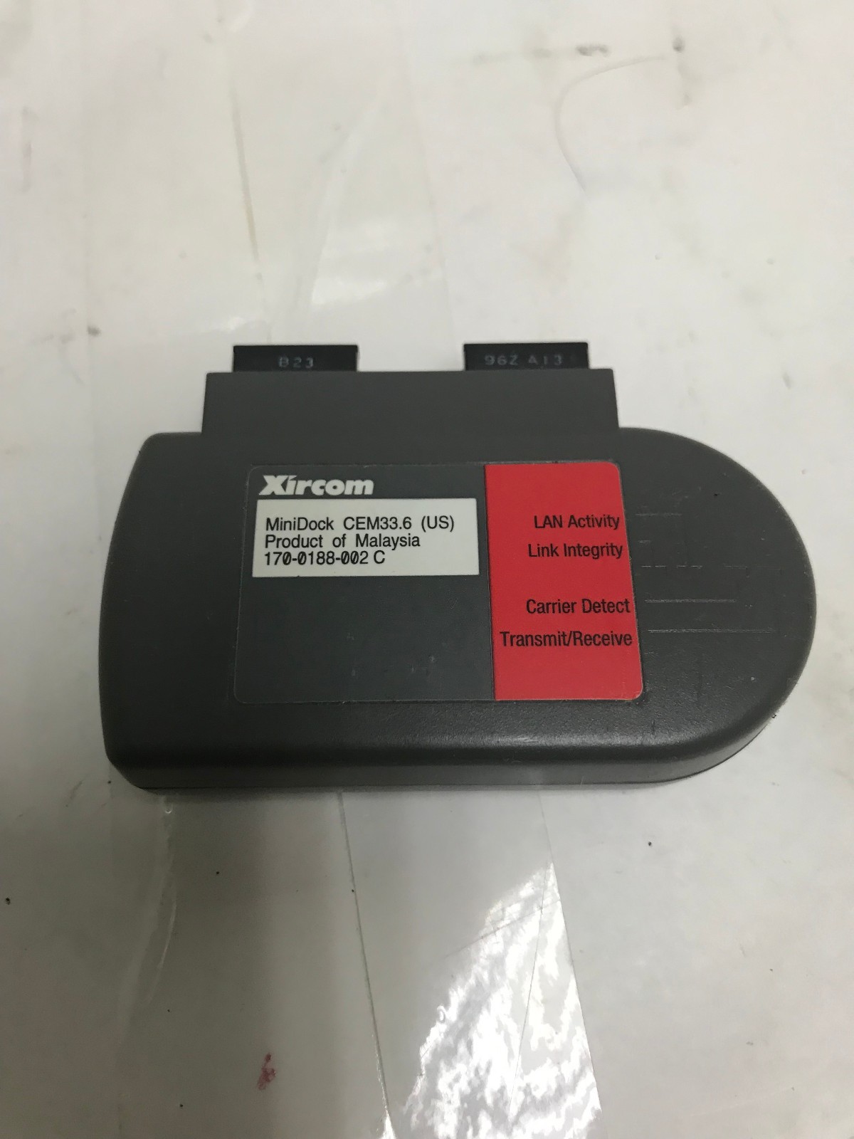 Xircom Credit Card & Ethernet + Modem & Dongle PCMCIA 33.6