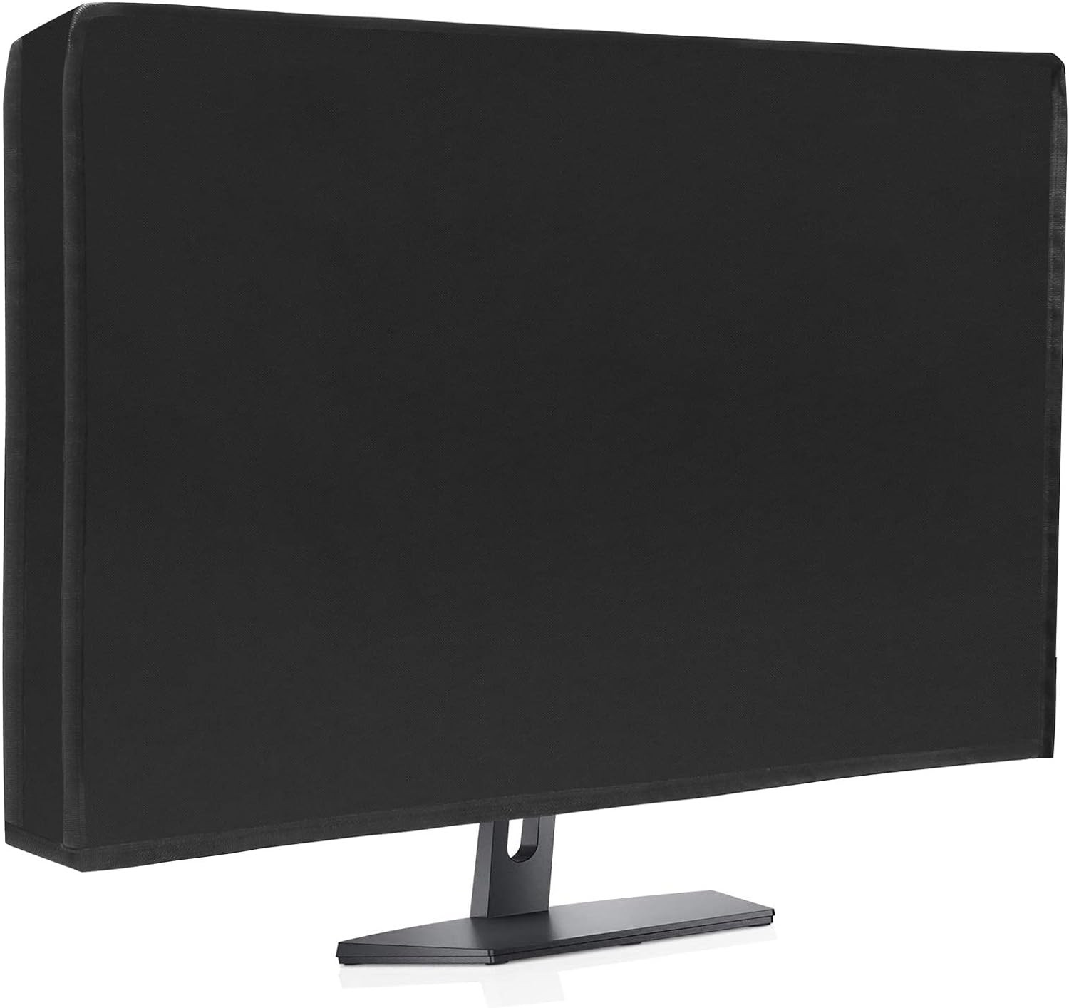 Computer Monitor Dust Cover Black Anti-Dust Screen Cover 24X18X3.2In | Fits Most