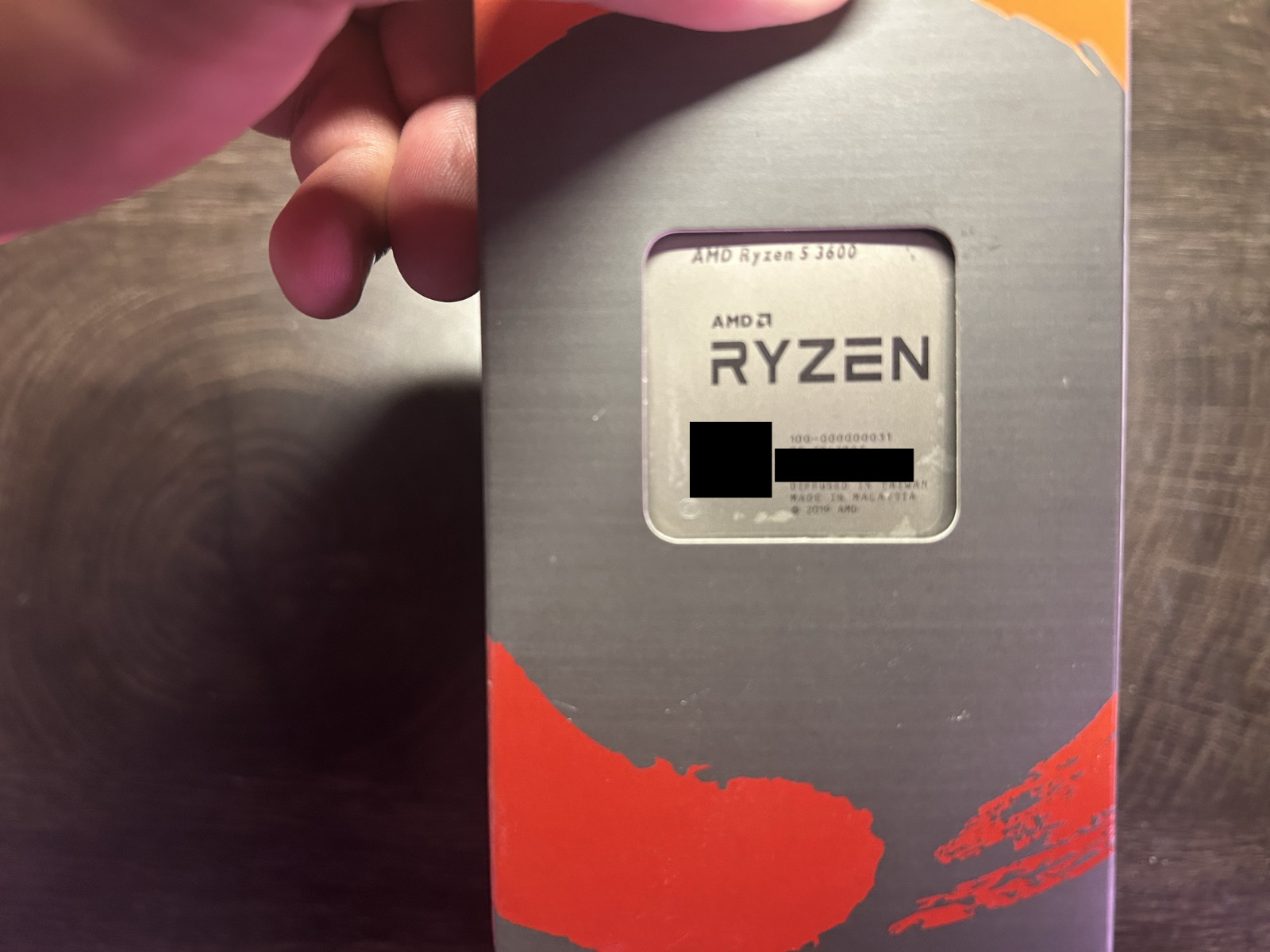 AMD Ryzen 5 3600 6-Core 12-Thread AM4 CPU Processor Only No Cooler