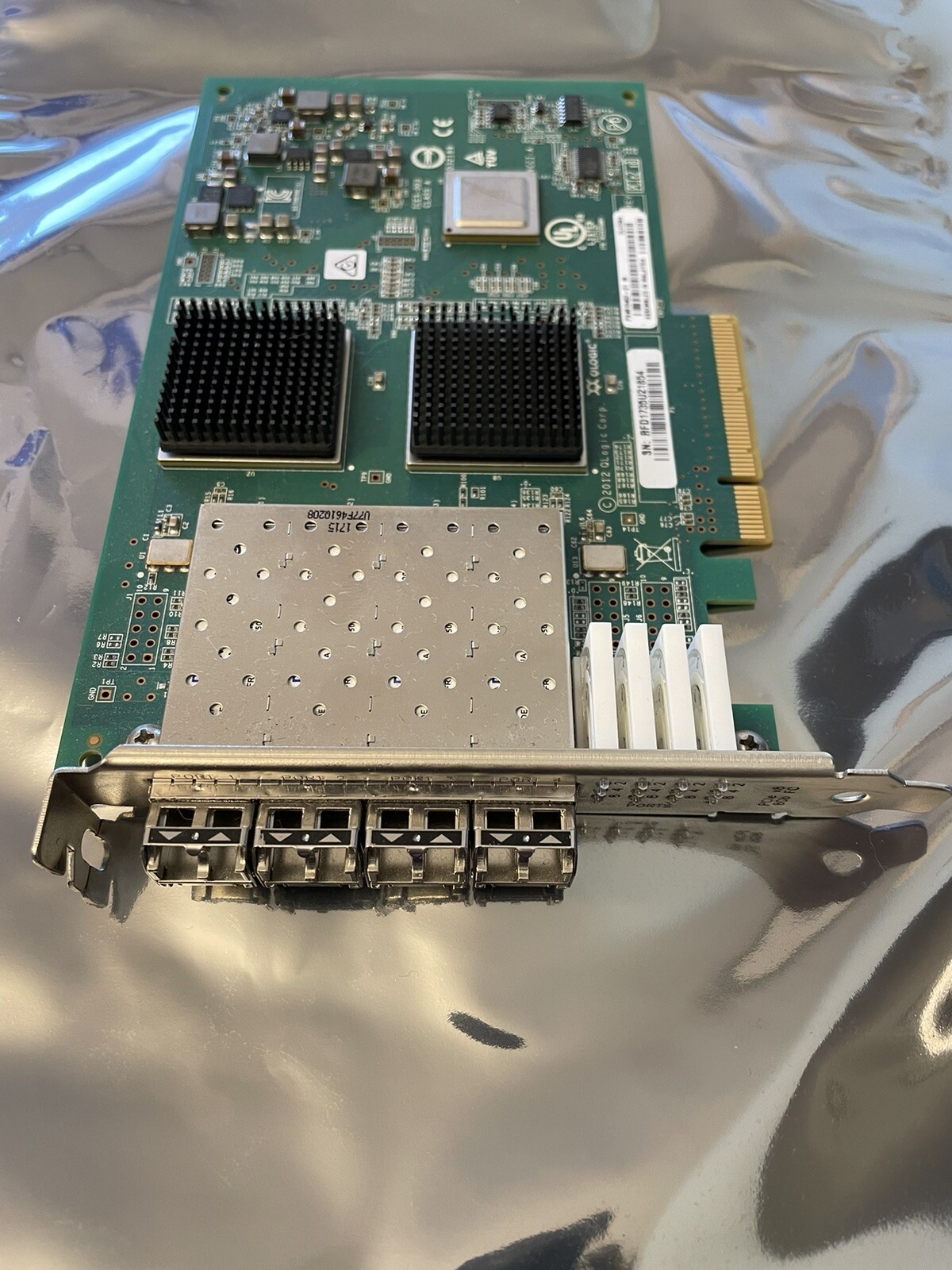 Qlogic QLE2564-WB 4-port Fiber 8GB PCI-e HBA