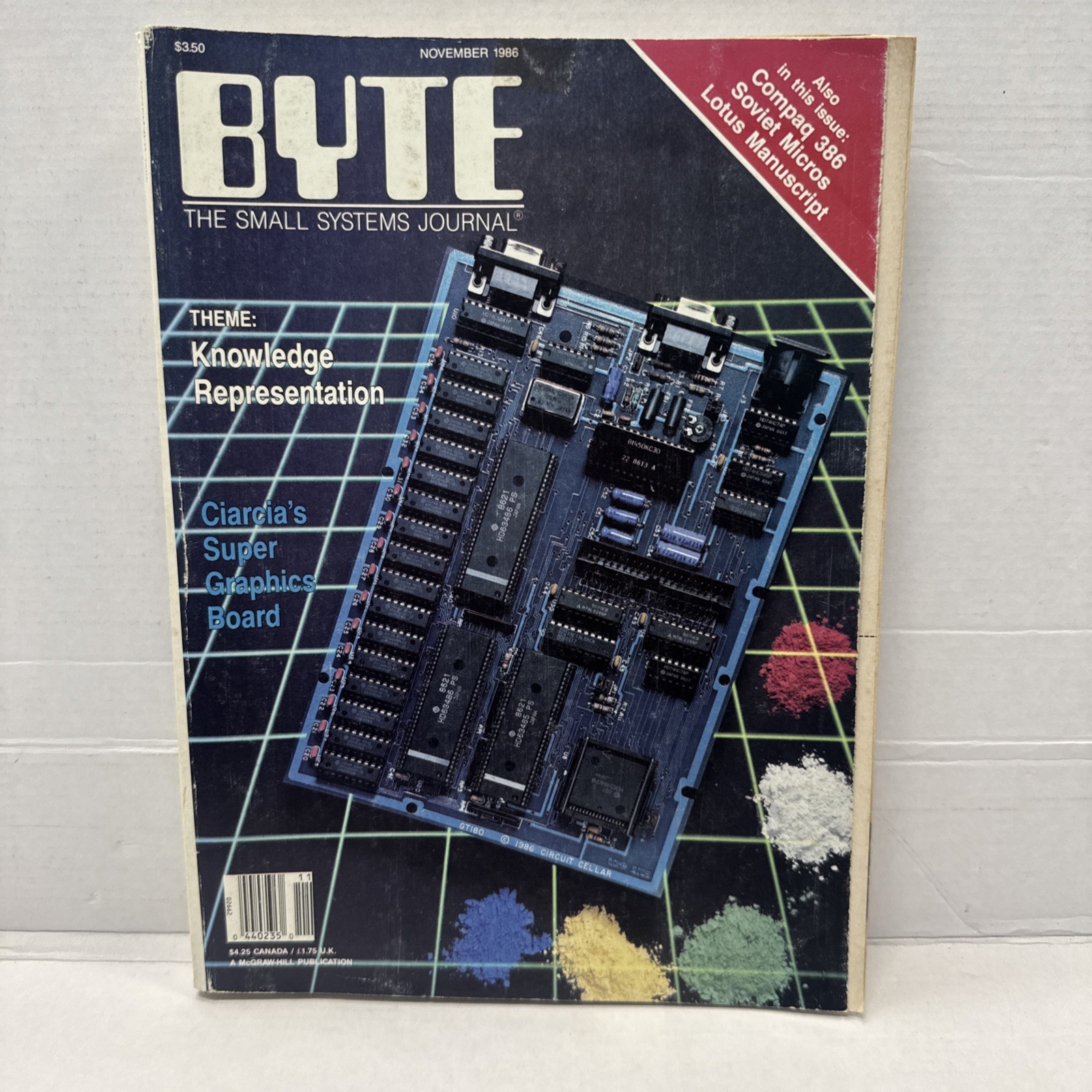 Byte Magazine November 1986 Volume 11 Number 12 Ciarcias Super Graphic Board