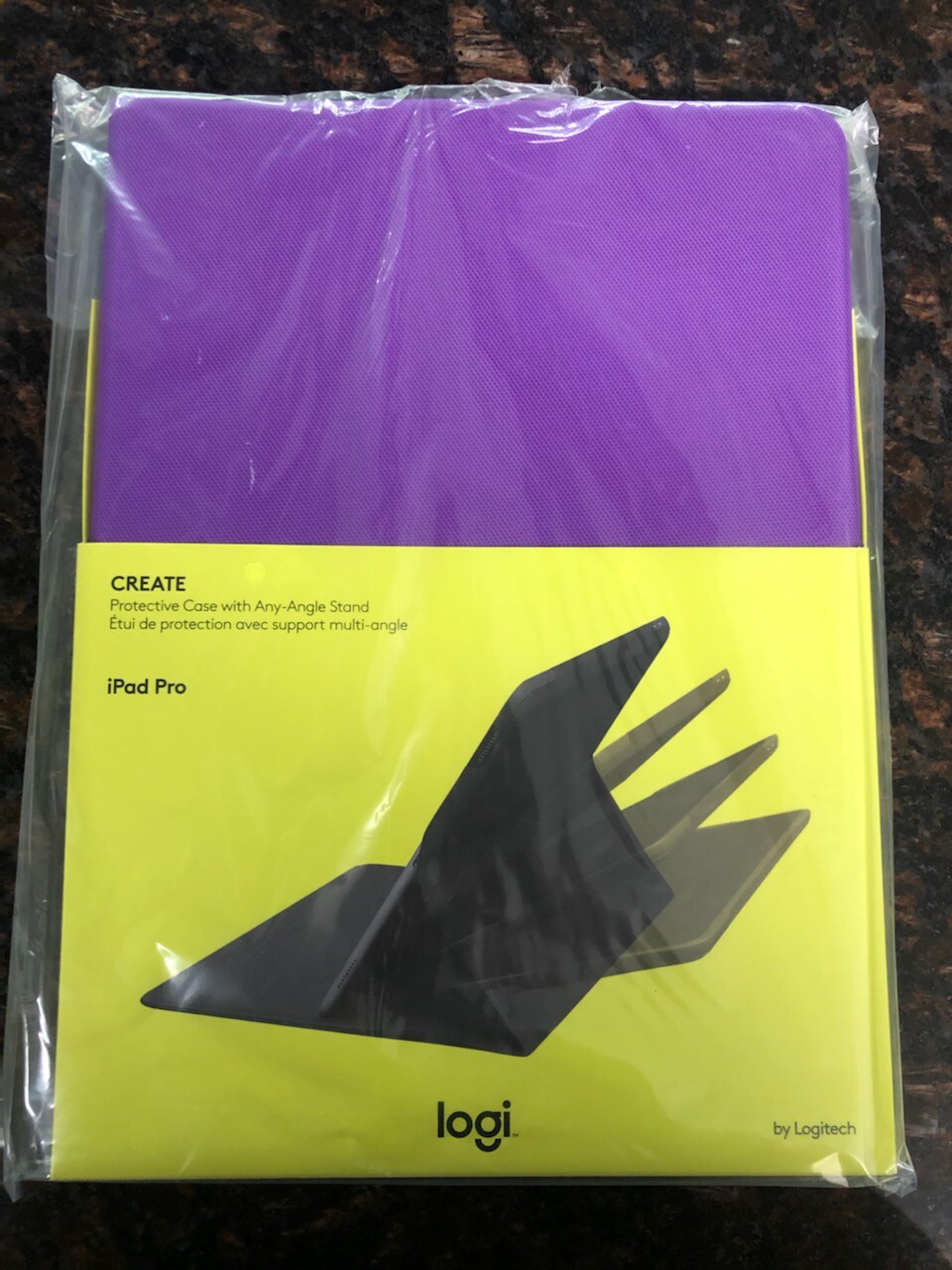 Logitech Protective Case with Any-Angle Stand Apple iPad Pro 12.9 inch - Purple