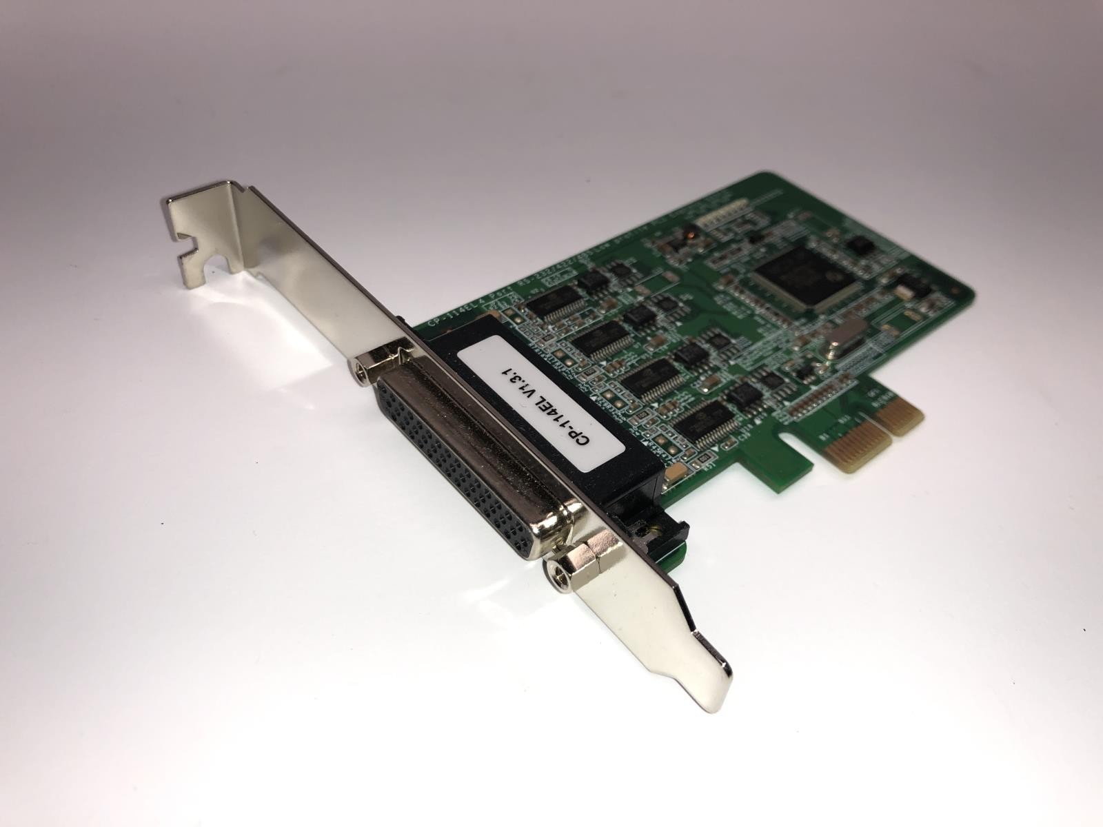 Moxa 4-Port RS-232/422/485 Serial PCIe PCB / CP-114EL  -  VGC