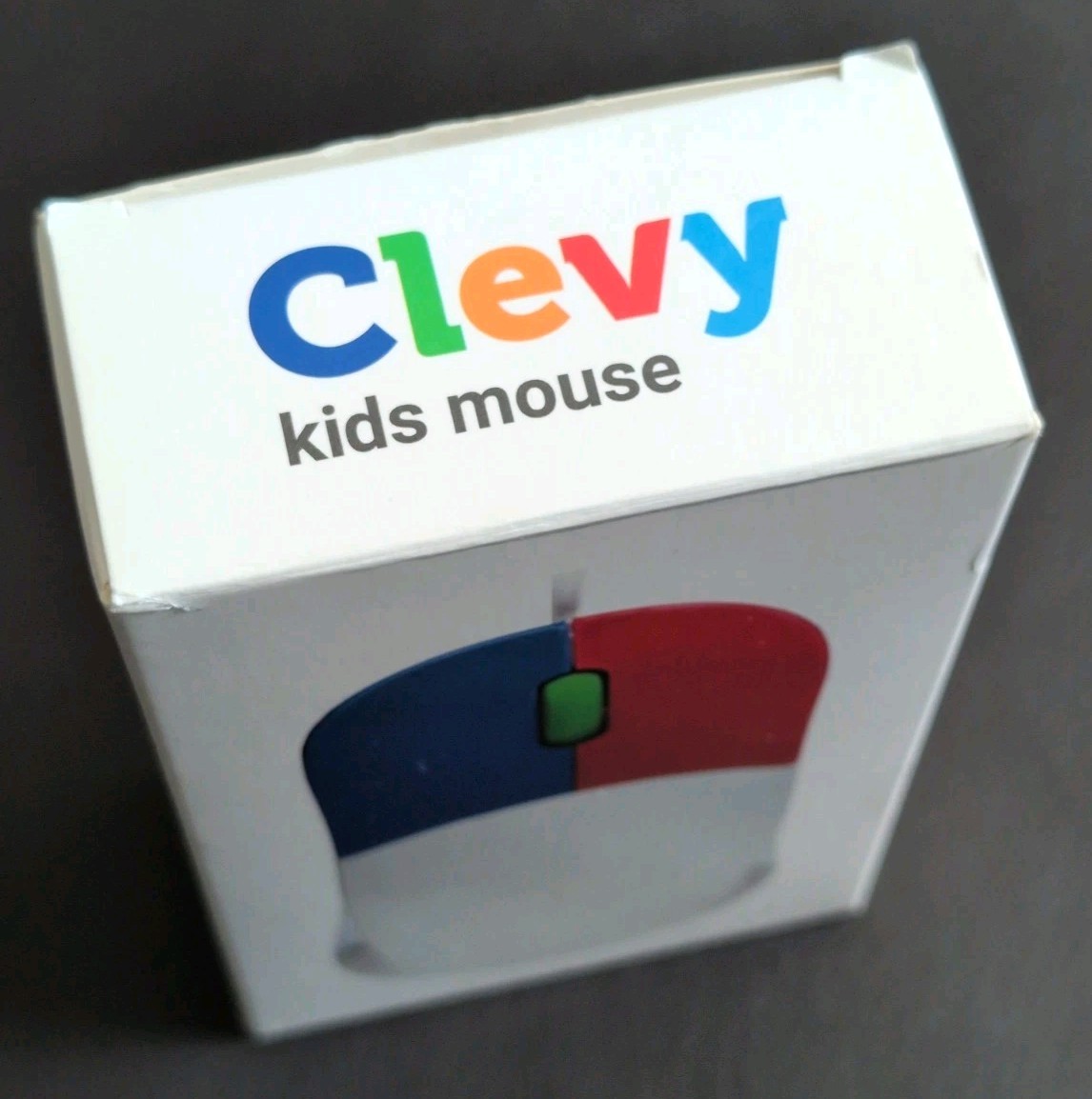 NEW Open Box Clevy Kids Mouse Colorful Ergonomic USB Mouse Windows iOS Chrome
