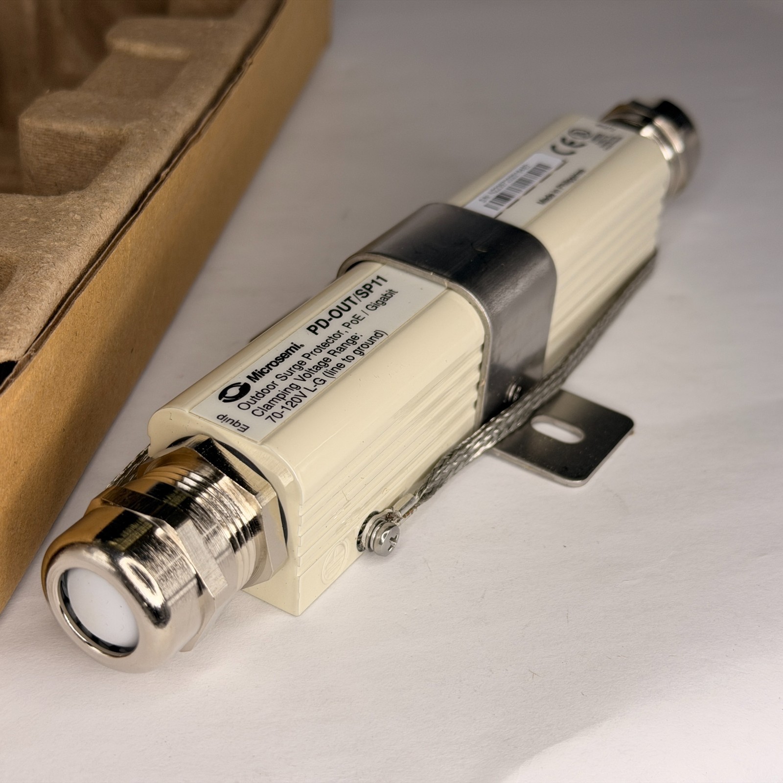 Microsemi PD-OUT/SP11 Standard Surge Protector, White
