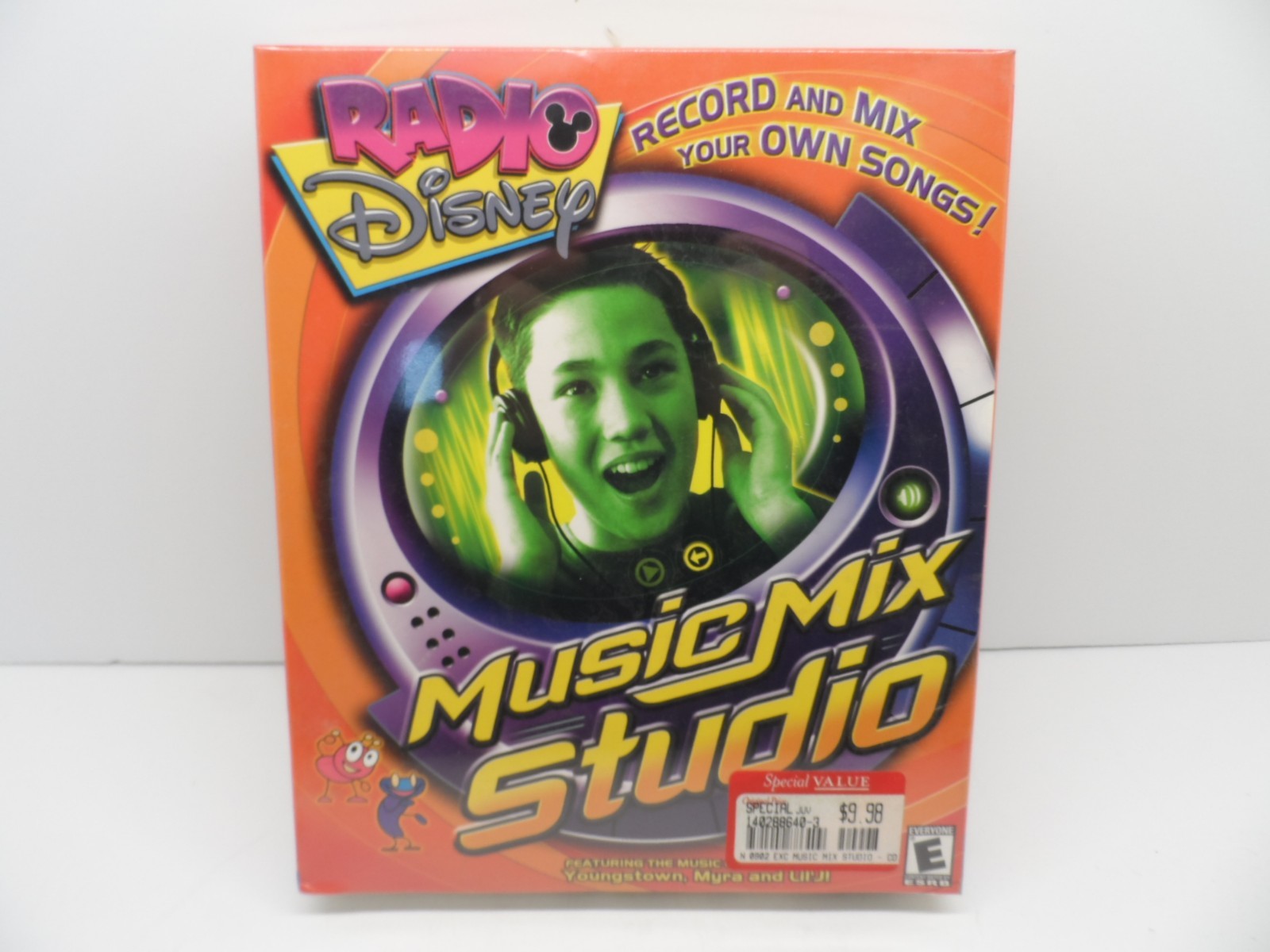 Radio Disney Music Mix Studio PC CD-ROM Windows ME/98/95 Disney Interactive 2001
