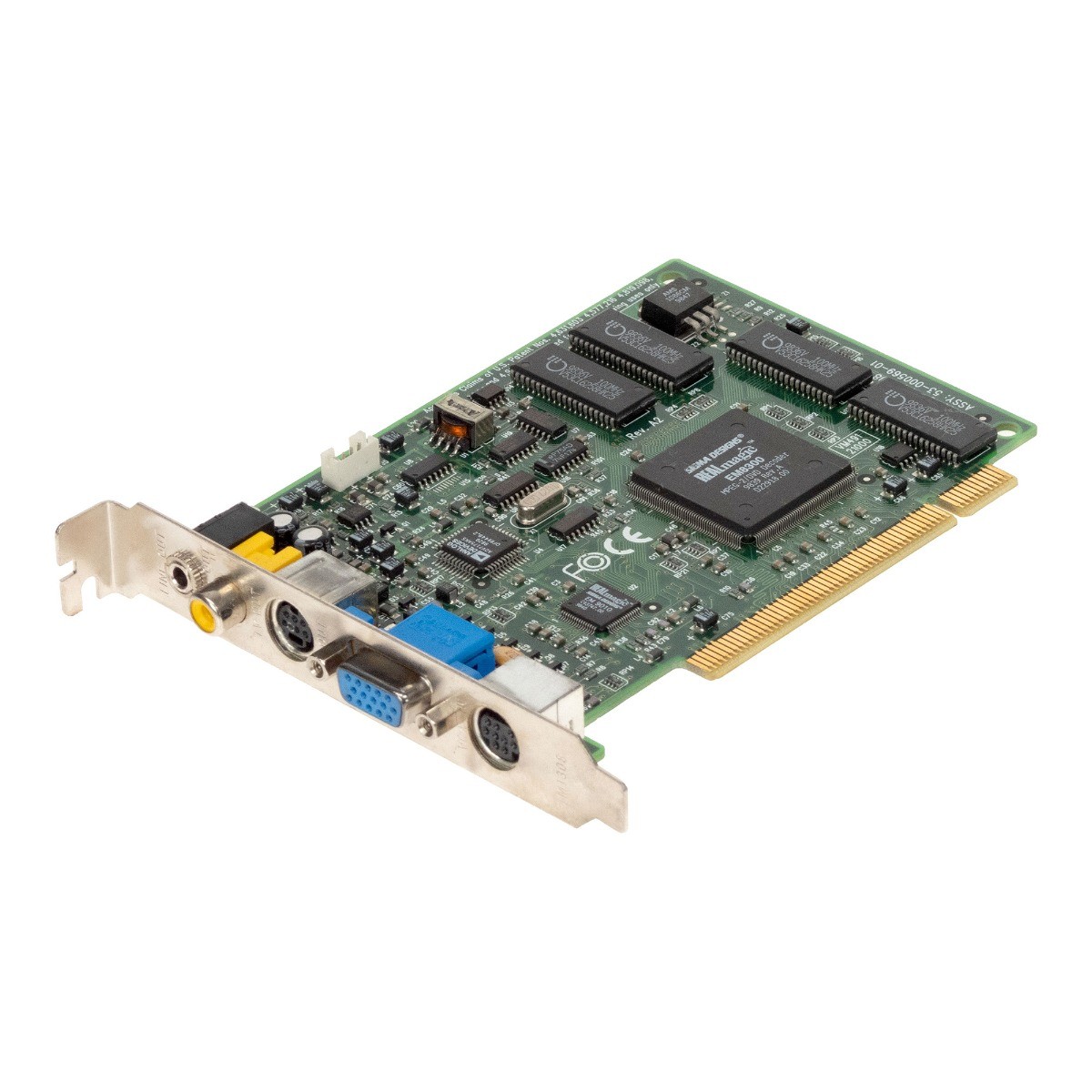 DECODER PCI CARD SIGMA DESIGNS REALMAGIC EM8300 53-000569-01 MPEG-2/DVD