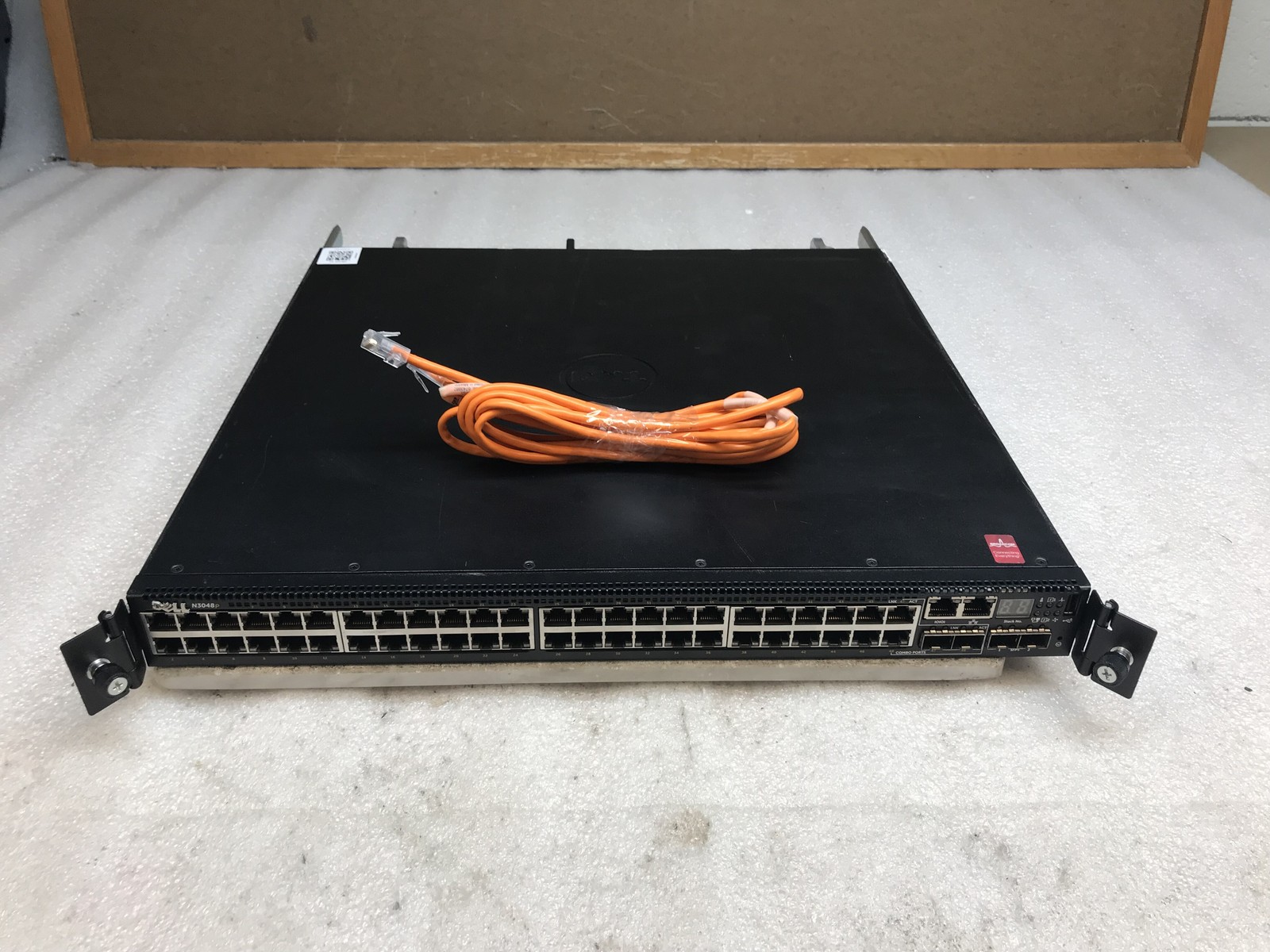 Dell PowerConnect N3048P 48-Port PoE Switch w/ 2x 1100W PS & Rails
