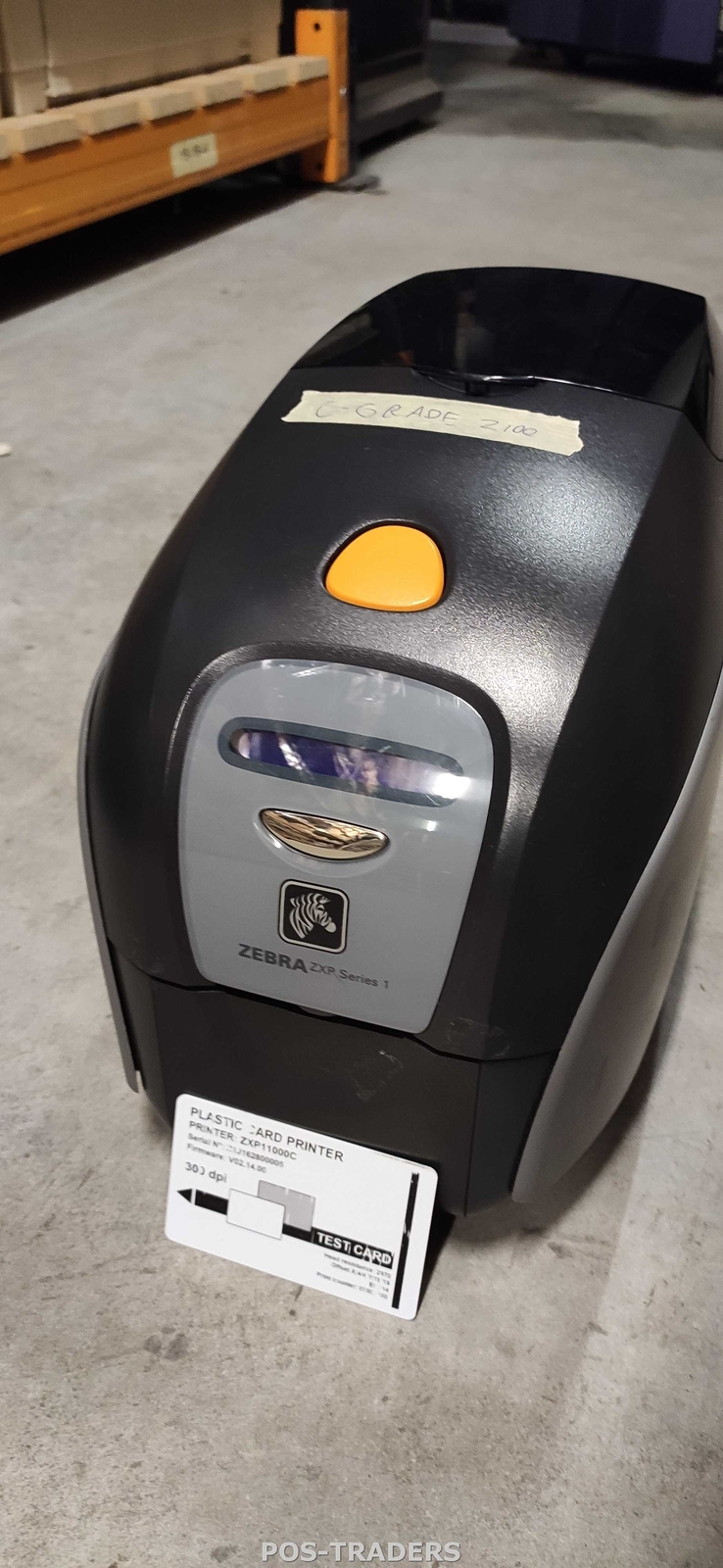 Zebra ZXP Series 1 ID Card Printer Single Side USB Network 1334 PRINTS-C
