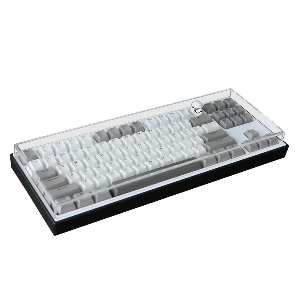 Acrylic Keyboard Dust Cover,75 Keys Transparent 75 keys,