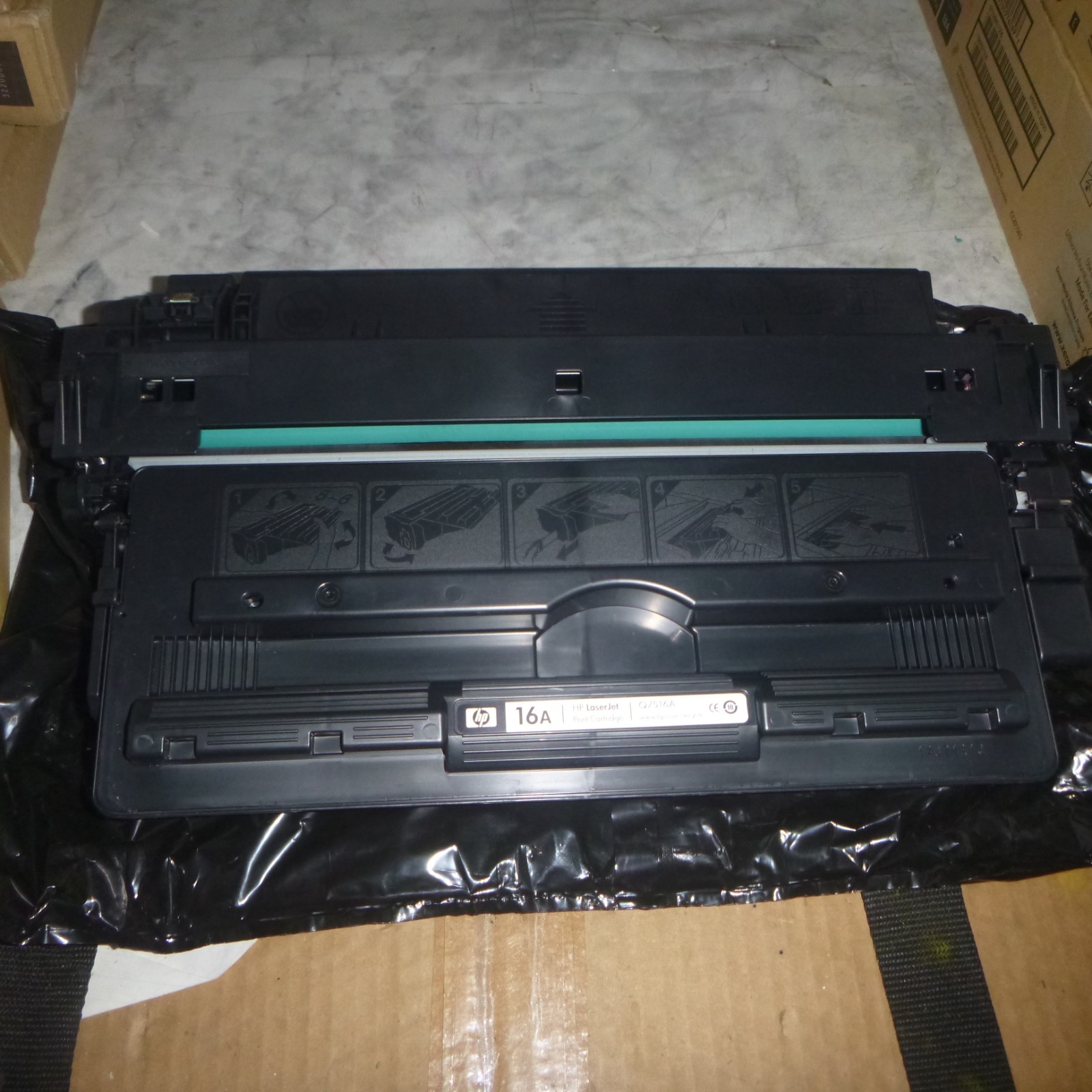 GENUINE HP 16A Black LaserJet Pro Printer Toner - Q7516A - For 5200
