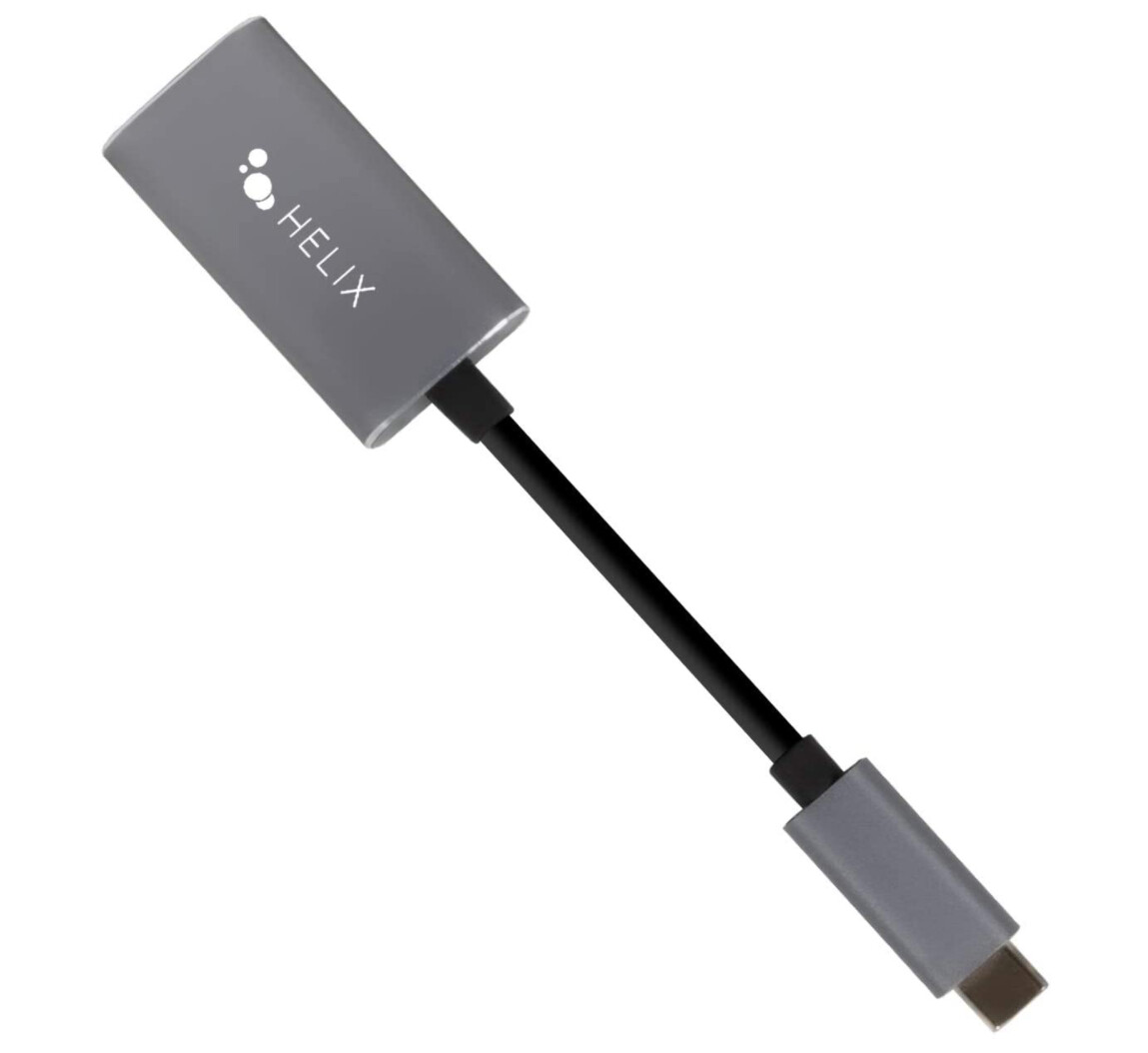 NEW Helix USB Connect USB-C to HDMI Adapter, 4K Ultra-HD, HDMI Port, Standard