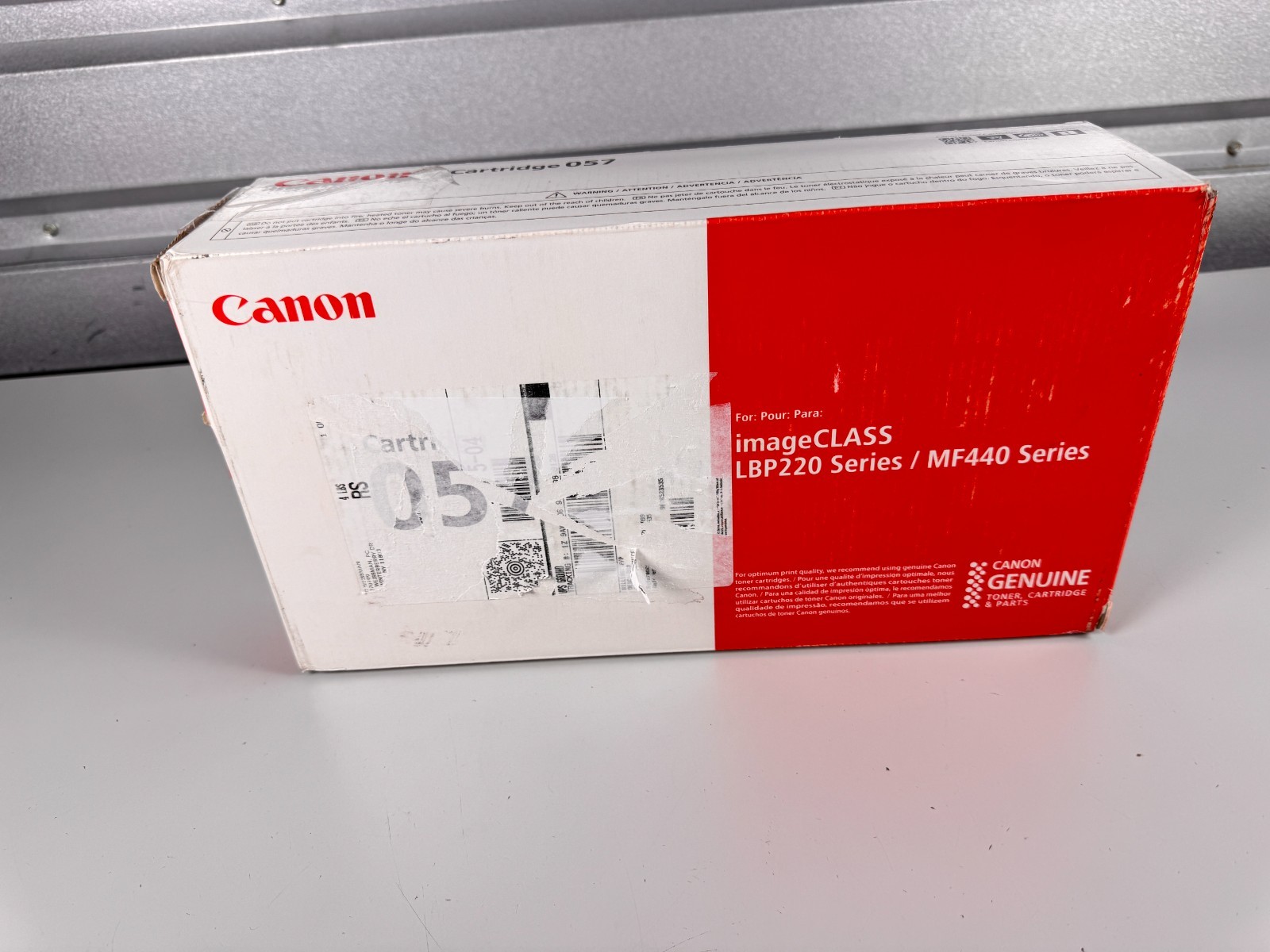 Canon 057 Black Toner Cartridge Genuine OEM Used ImageCLASS MF440 MF450