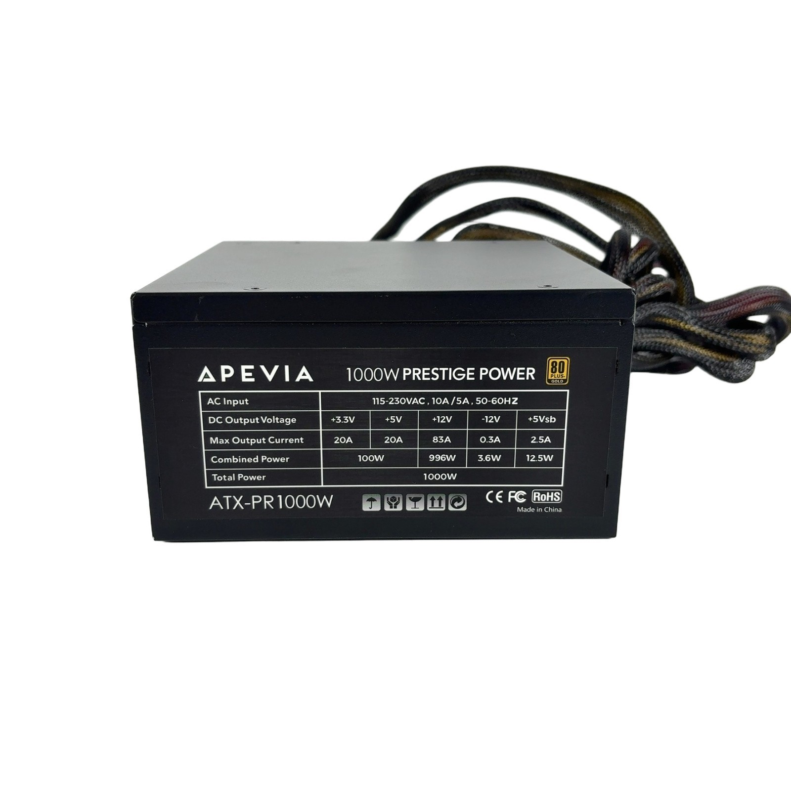 Apevia ATX-PR1000W 1000W 80 Plus ATX PSU