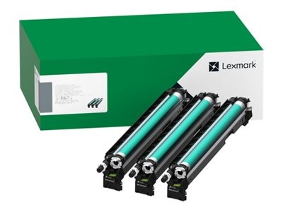 Lexmark 85D0Q00 Black 3 Piece and Drum Cartridge