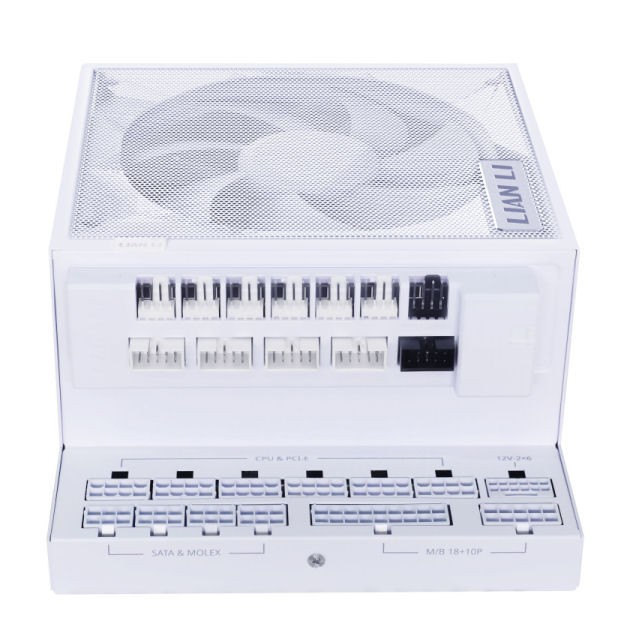Lian Li 1200W 80Plus GOLD Full Modular & HUB ATX Power Supply, EG1200G.WH